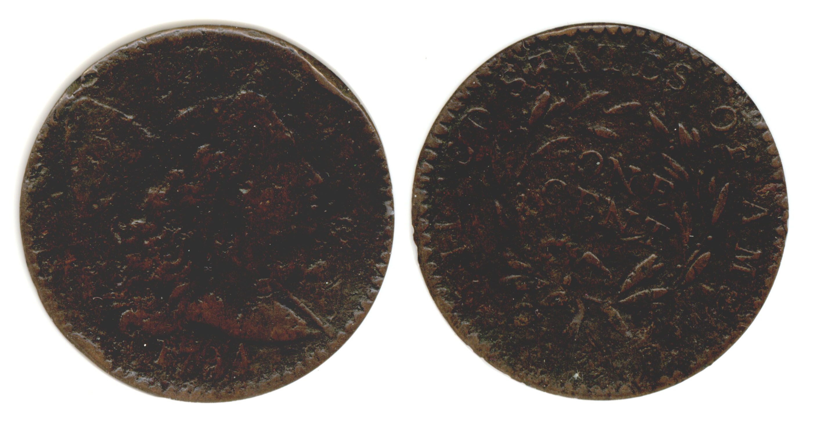 1794 Large Cents PCI Fine-15 Porous