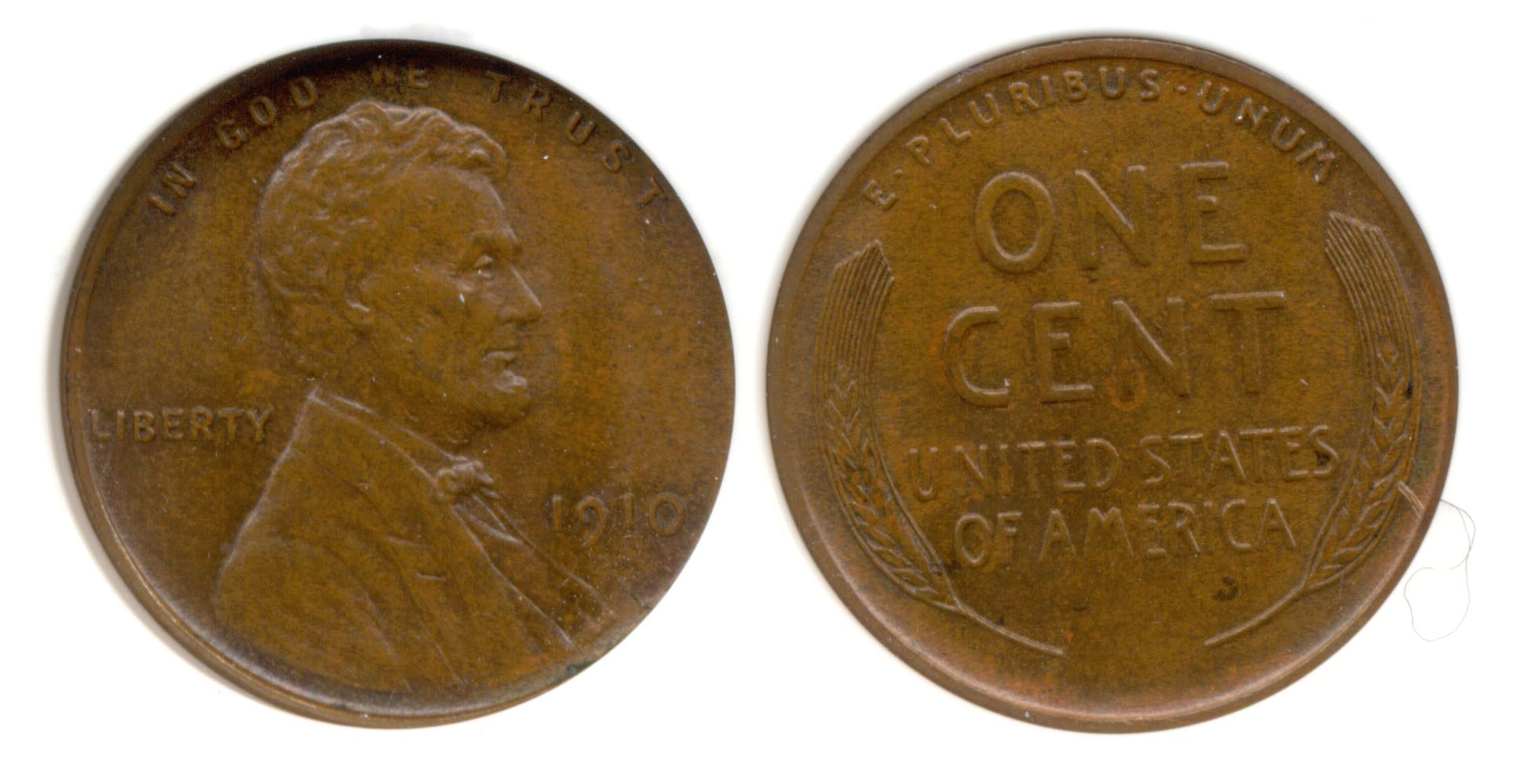 1910 Lincoln Cent PCI MS-65 Brown