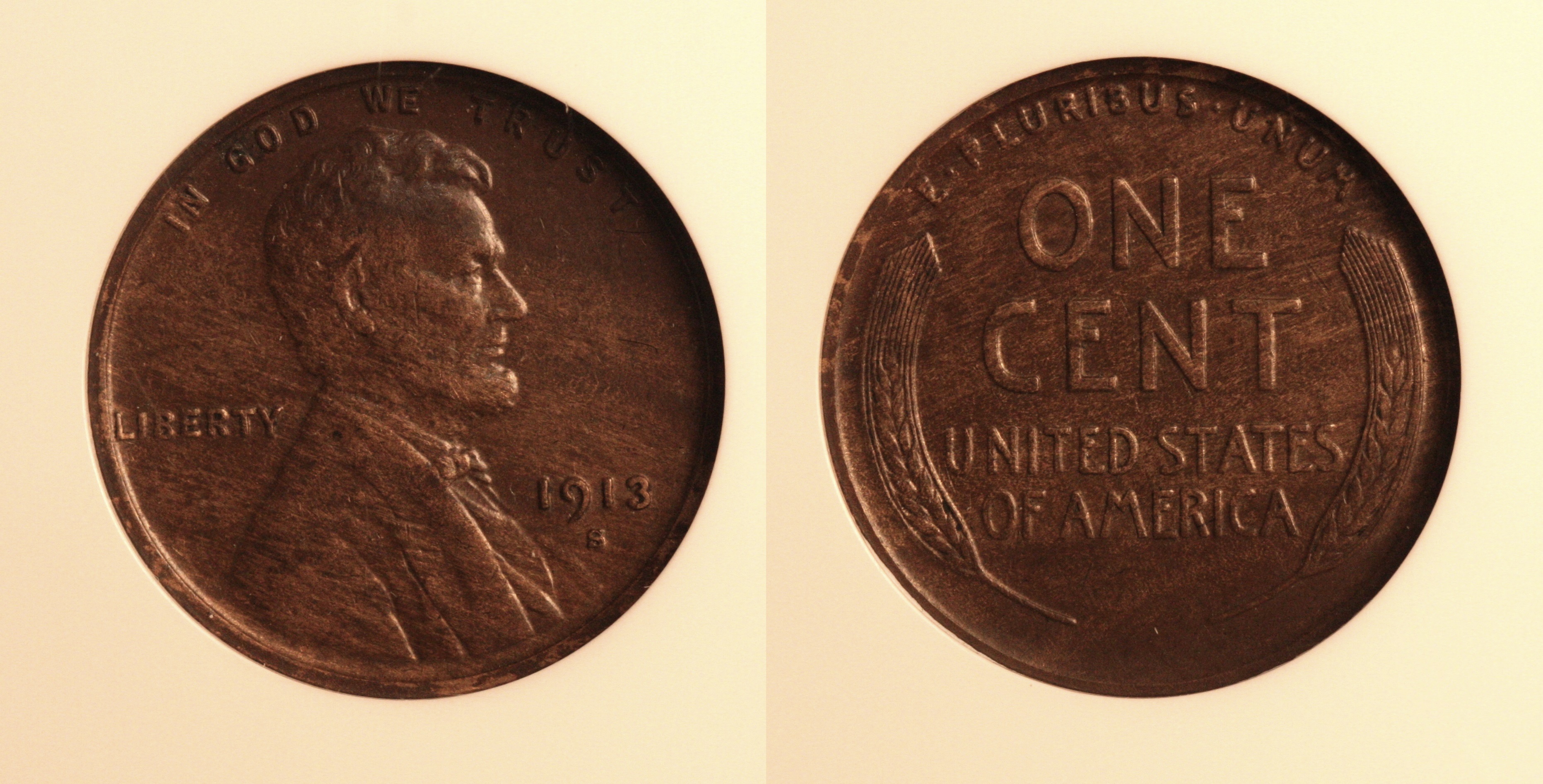 1913-S Lincoln Cent NGC EF-40 camera