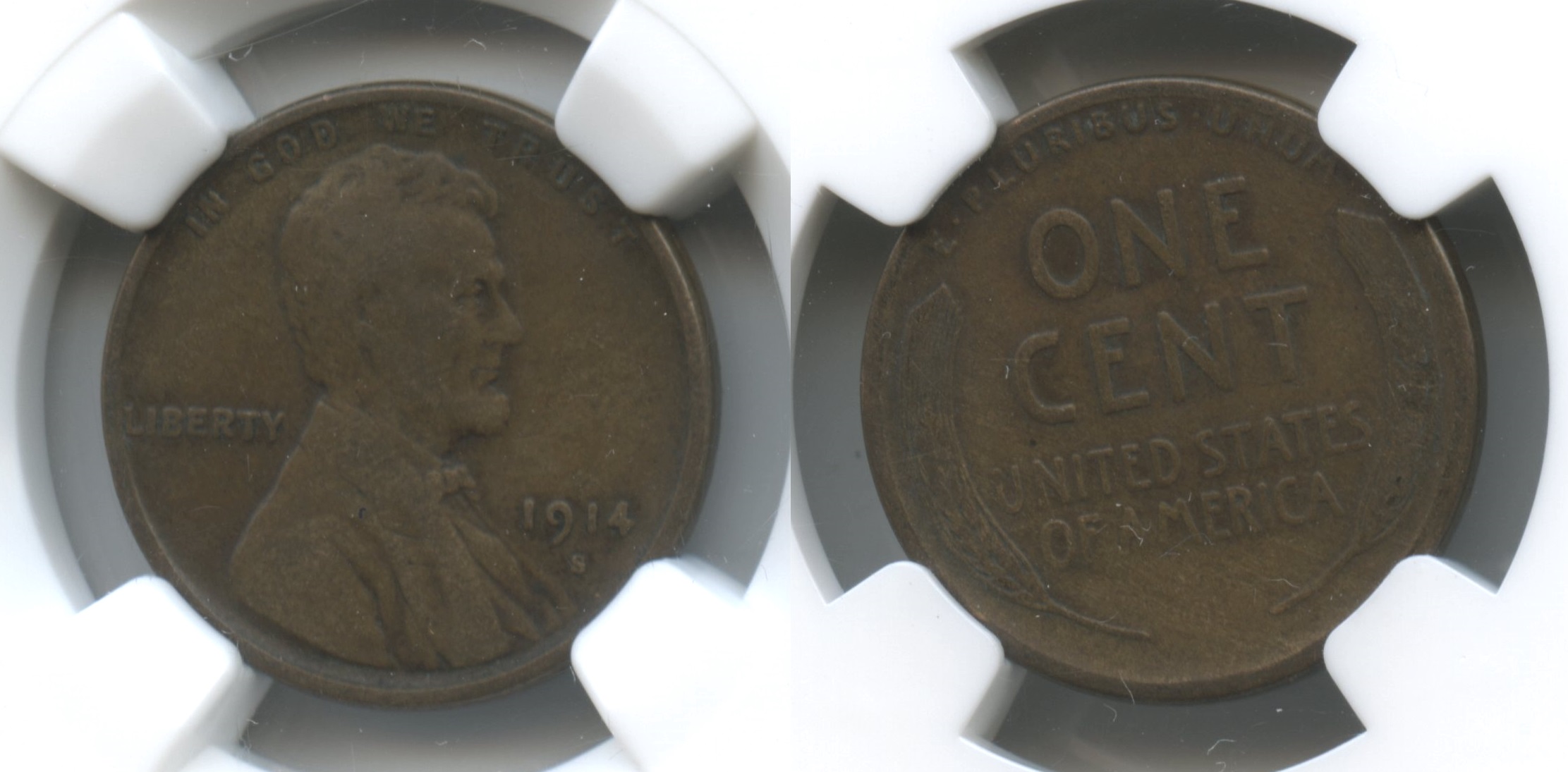 1914-S Lincoln Cent NGC VF-30