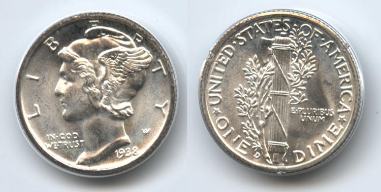 1938-D Mercury Dime ACG MS-65 FSB small