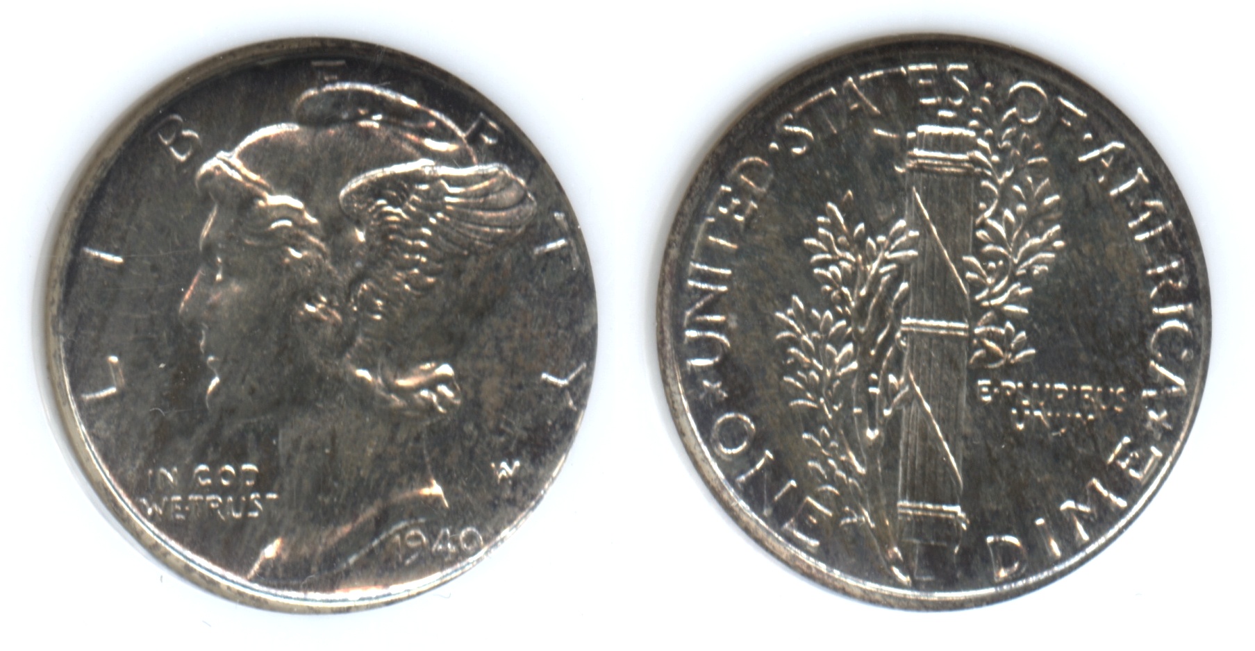 1940 Mercury Dime NGC Proof-65 CAC