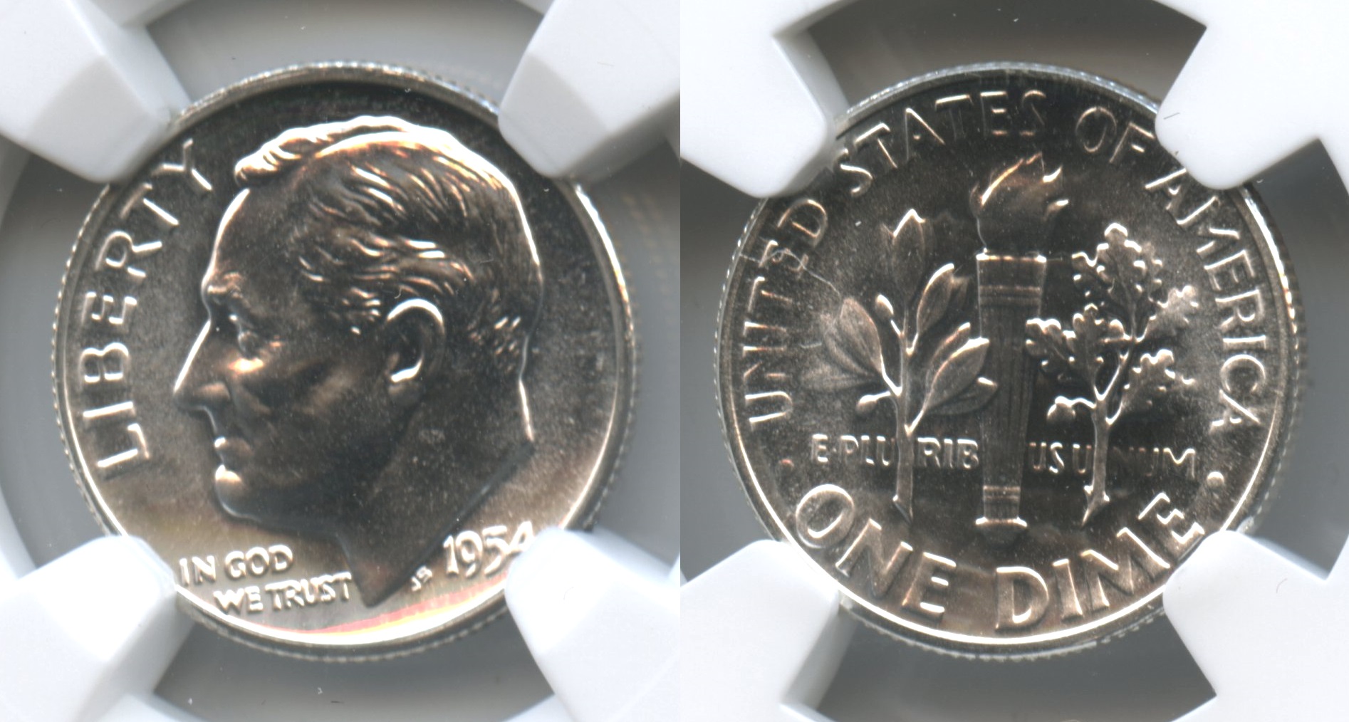 1954 Roosevelt Dime NGC Proof-67