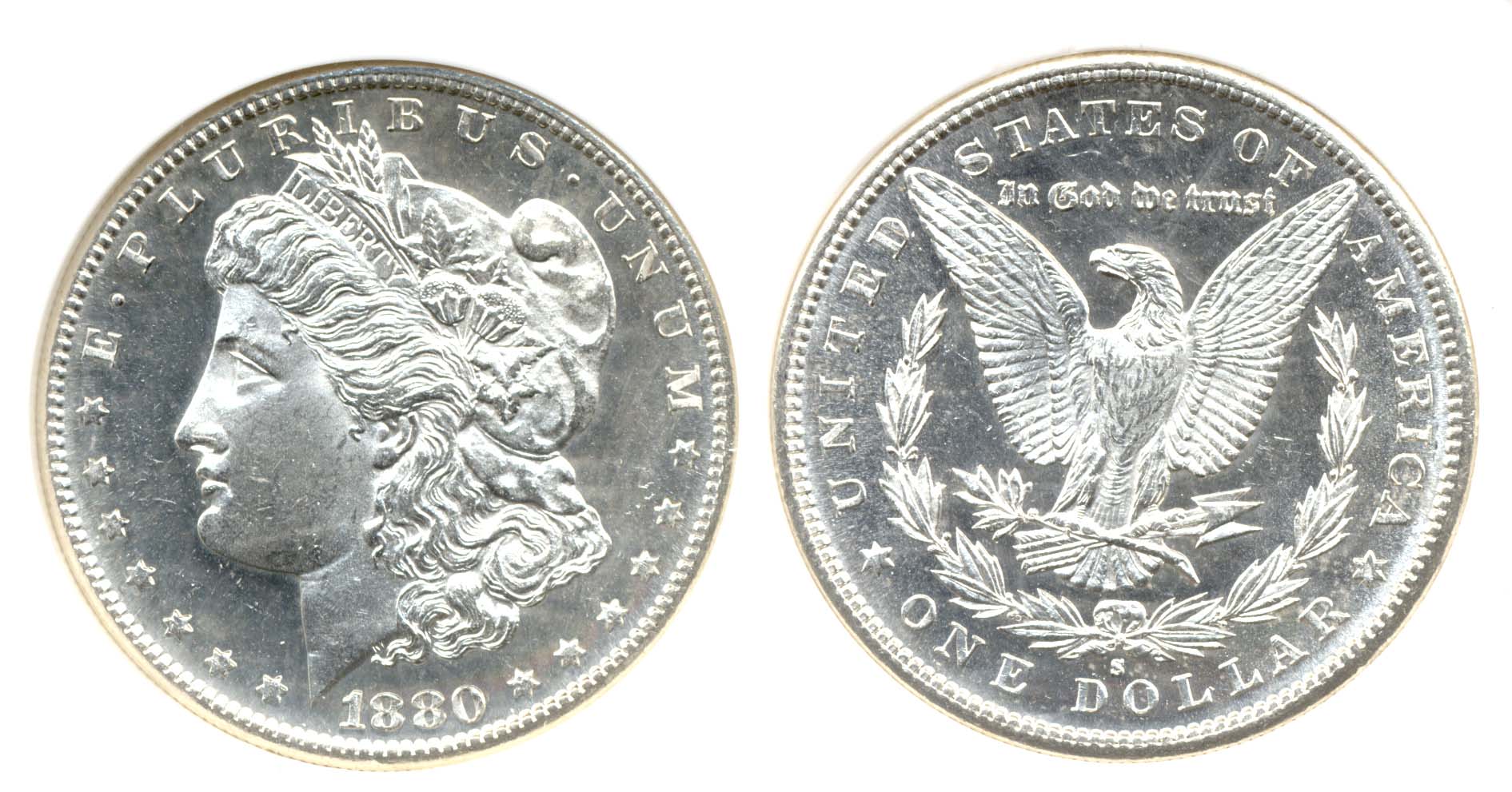 1880-S Morgan Silver Dollar PCI MS-64 DMPL