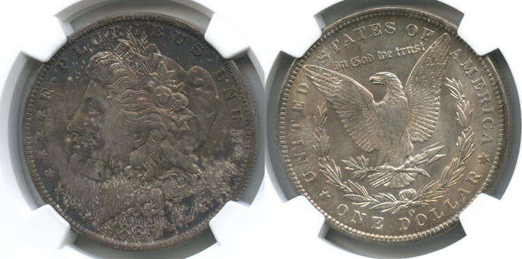 1885-O Morgan Silver Dollar NGC MS-63 small