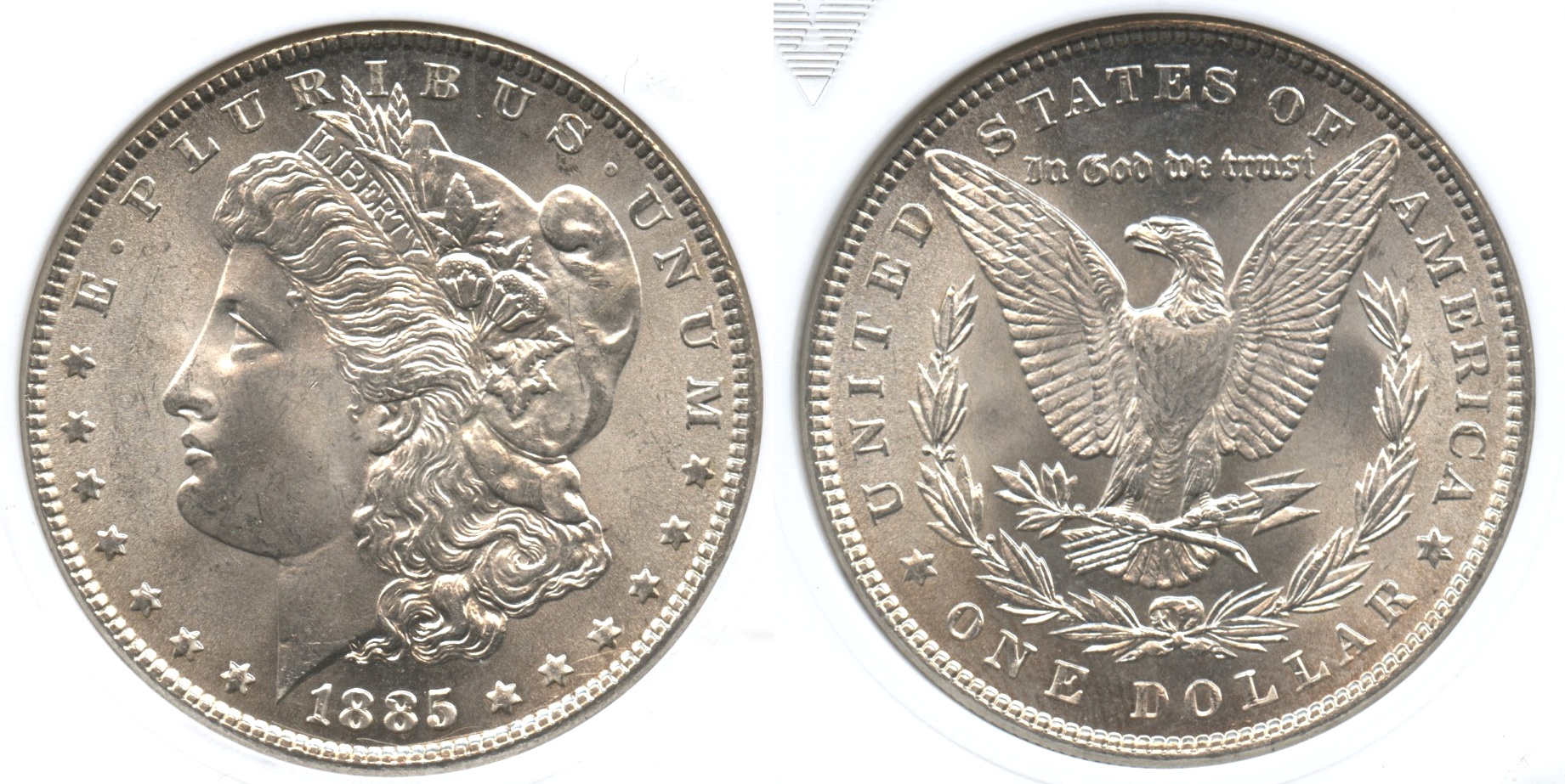 1885 Morgan Silver Dollar ANACS MS-65
