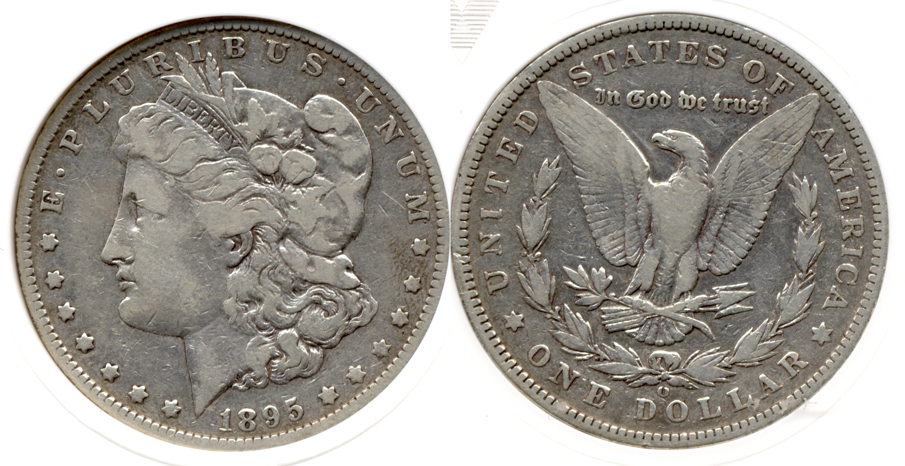 1895-O Morgan Silver Dollar ANACS Fine-15