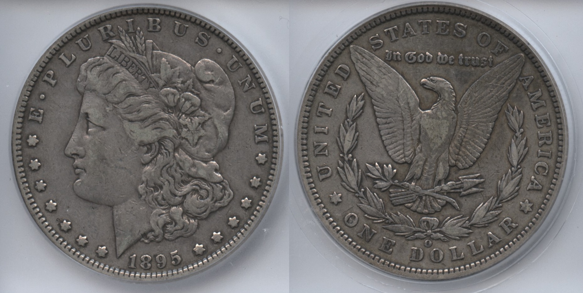 1895-O Morgan Silver Dollar ICG VF-30
