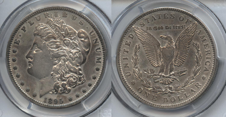 1895-O Morgan Silver Dollar PCGS EF Details
