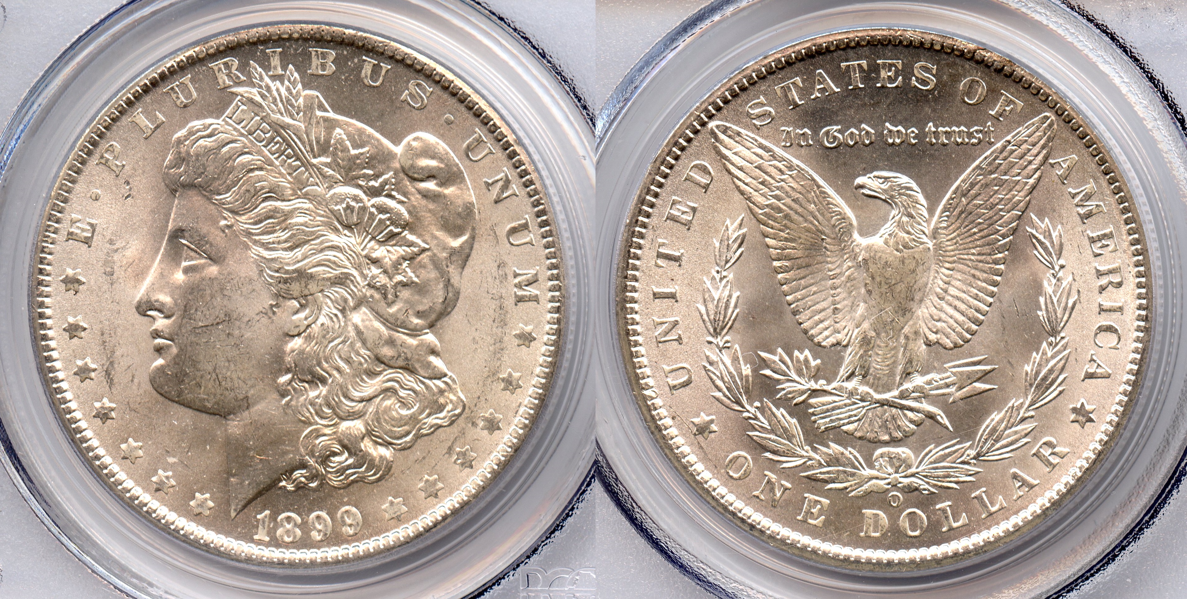 1899-O Morgan Silver Dollar PCGS MS-63
