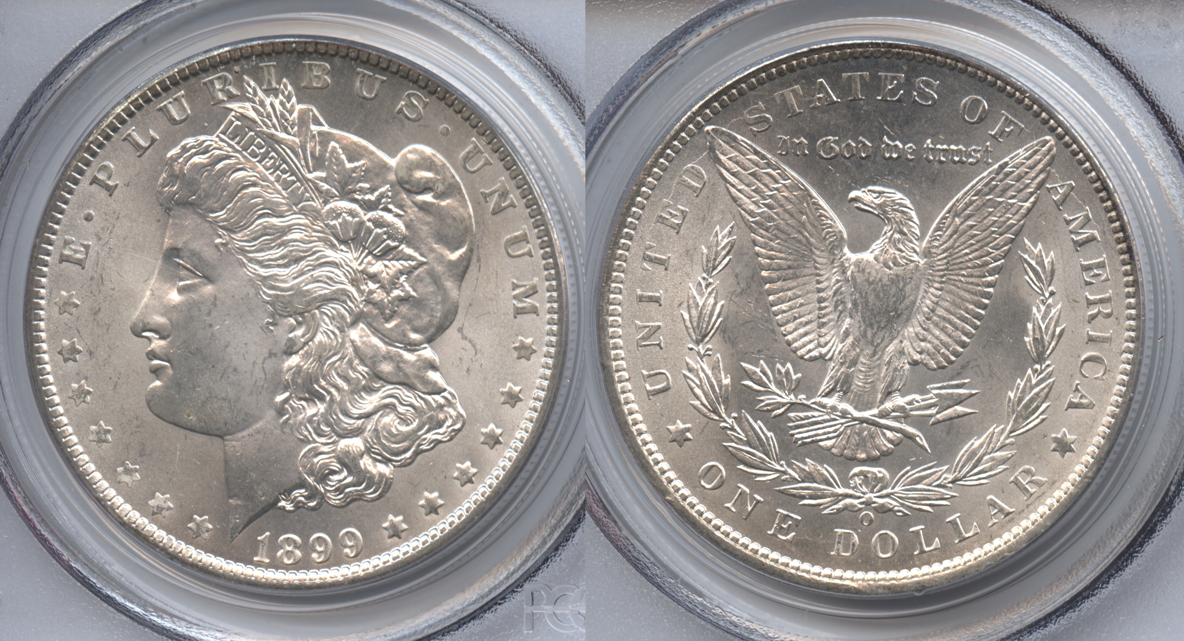 1899-O Morgan Silver Dollar PCGS MS-64