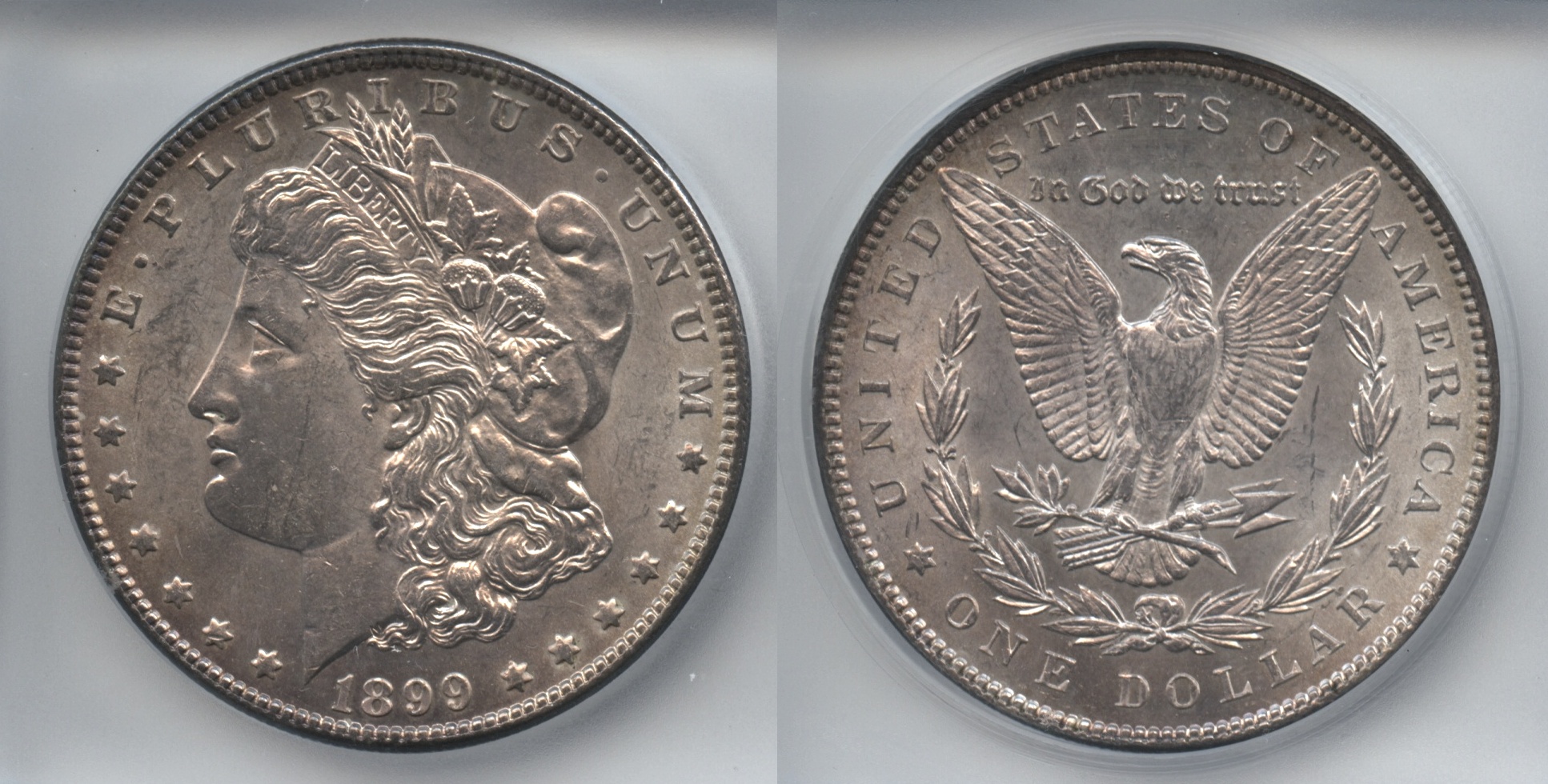 1899 Morgan Silver Dollar ICG MS-64