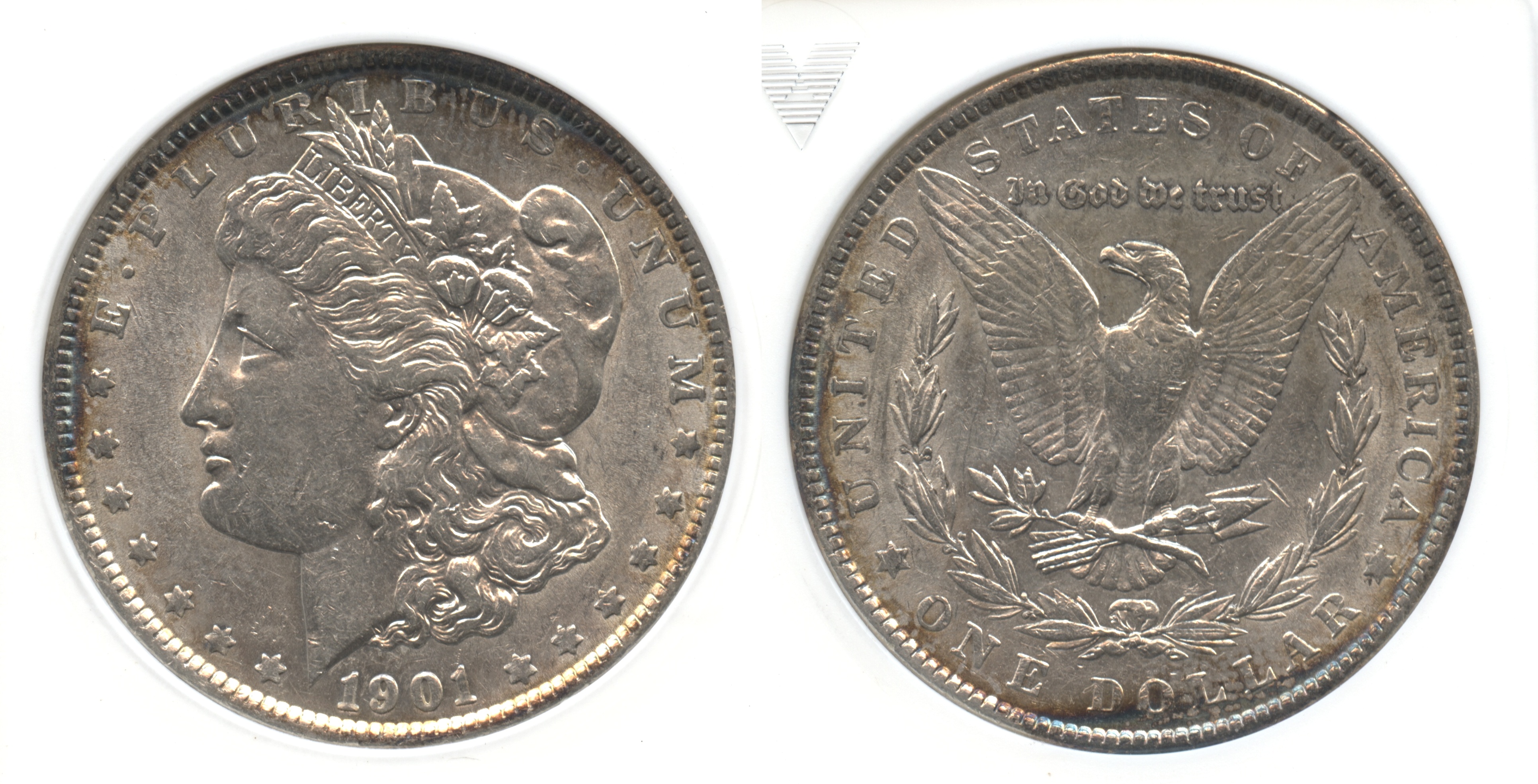 1901 Morgan Silver Dollar ANACS AU-55