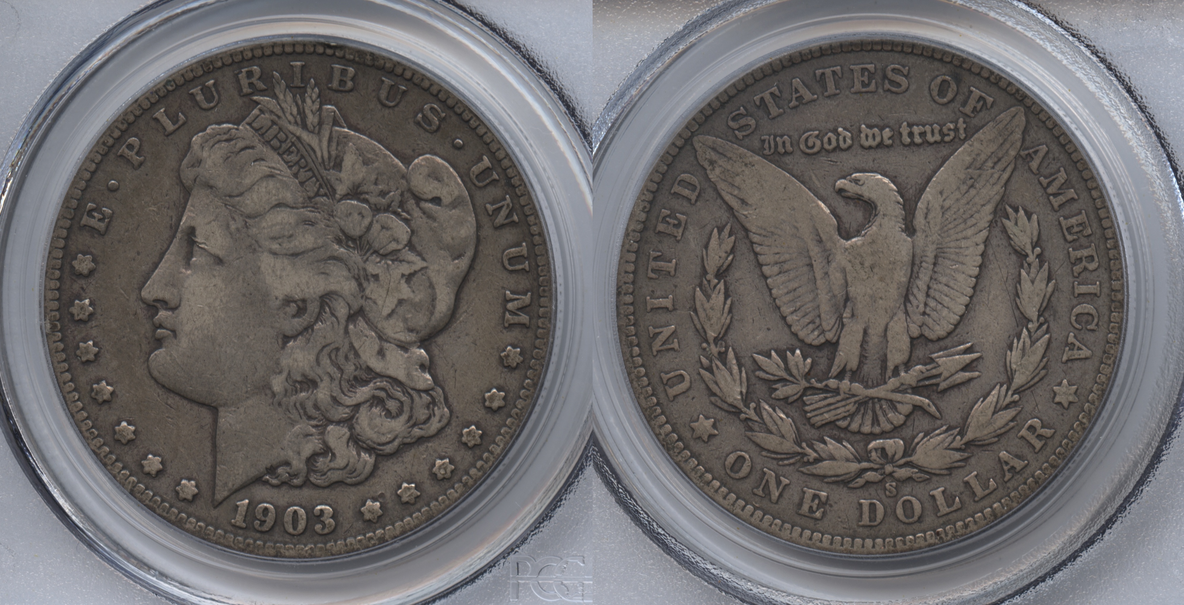 1903-S Morgan Silver Dollar PCGS Fine-15