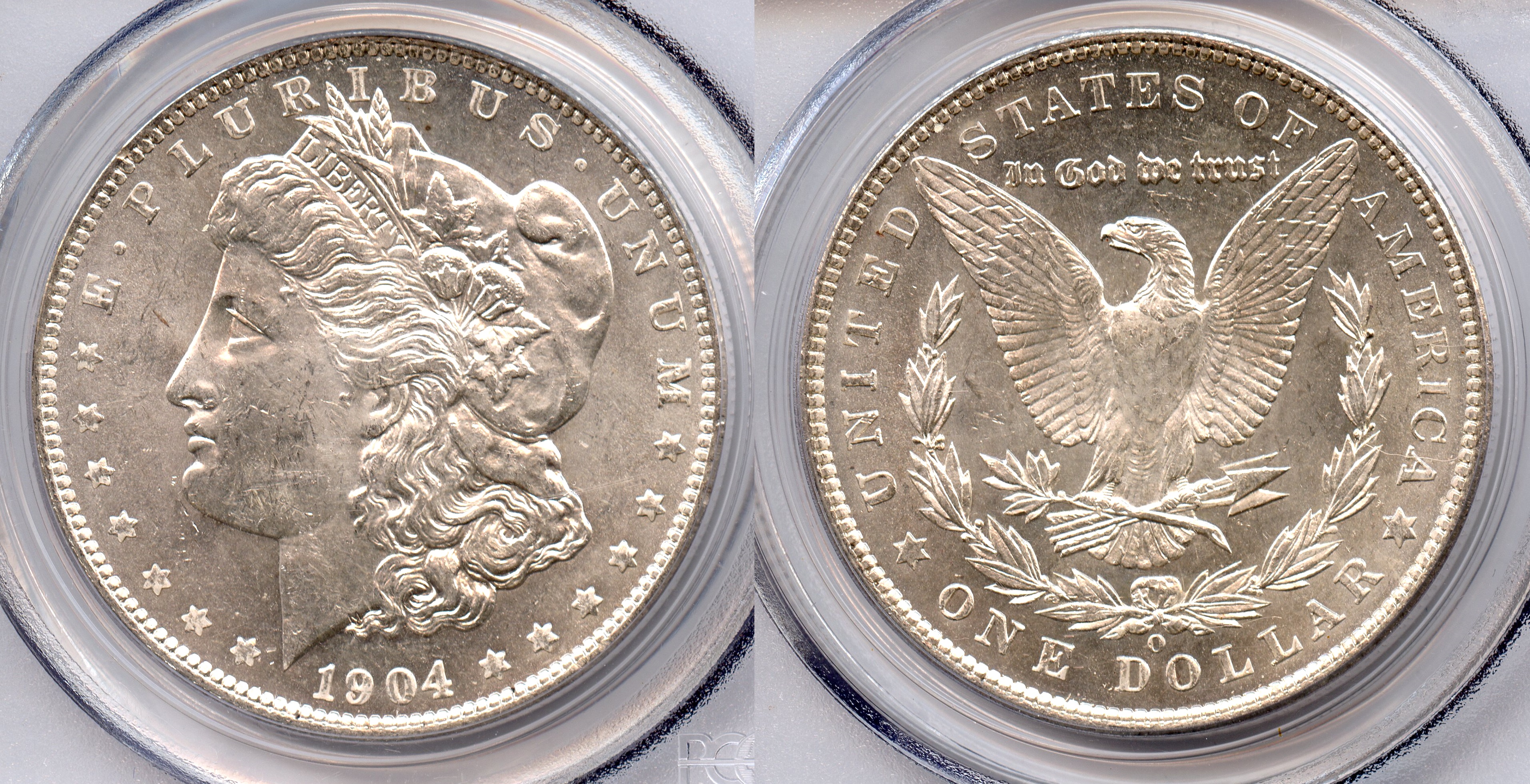 1904-O Morgan Silver Dollar PCGS MS-63 #a
