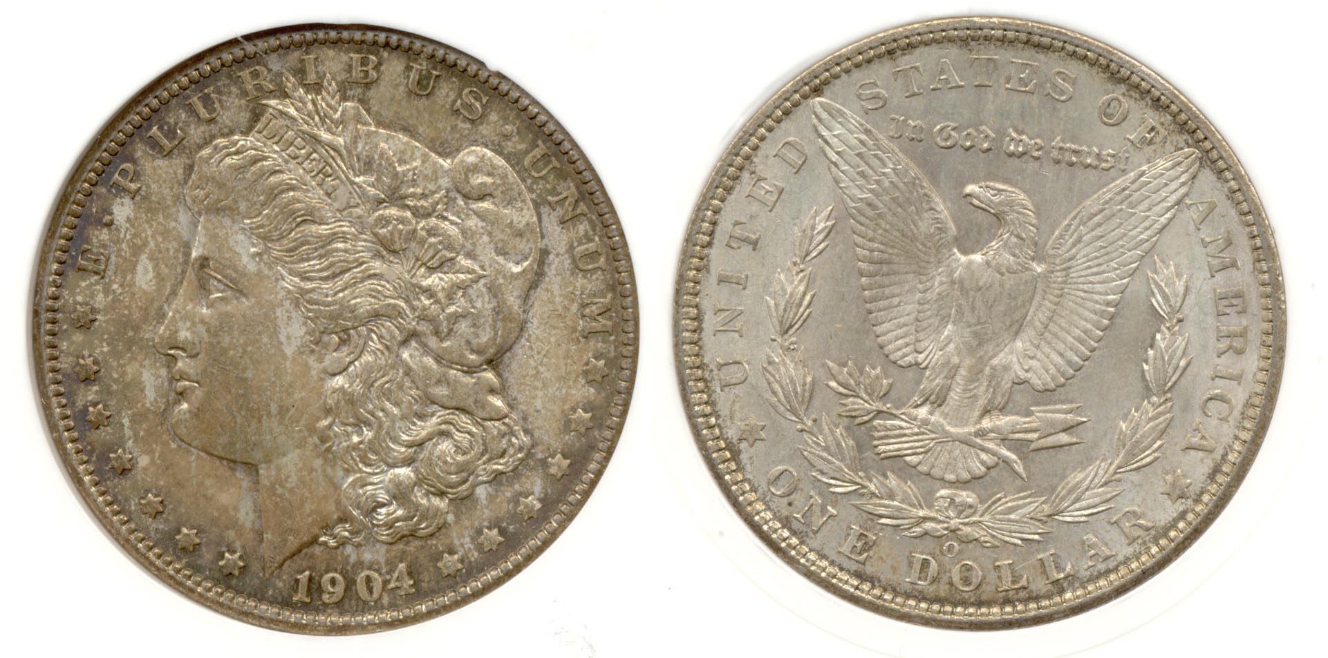1904-O Morgan Silver Dollar PCI MS-64
