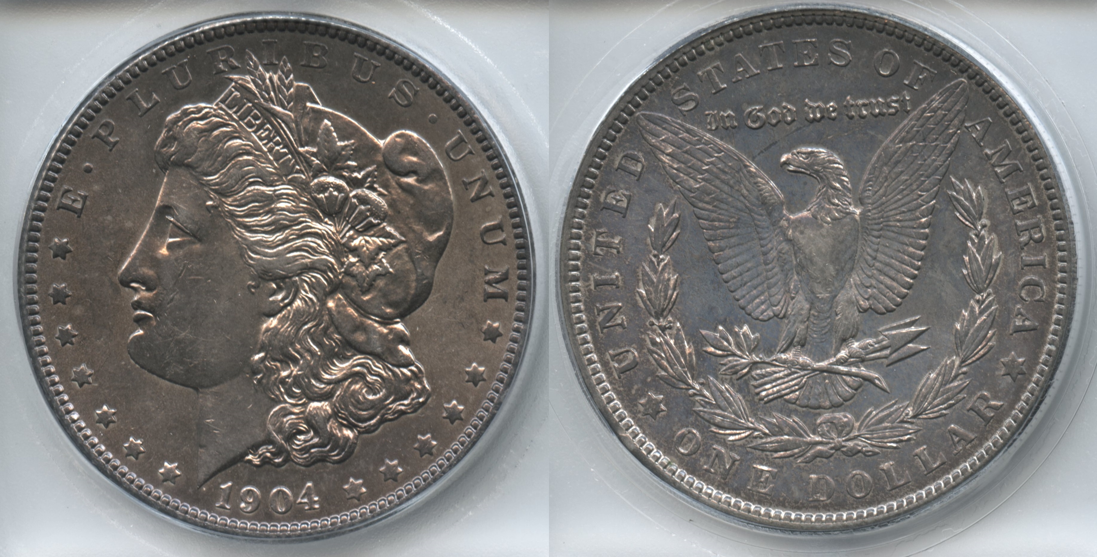 1904 Morgan Silver Dollar ICG MS-61