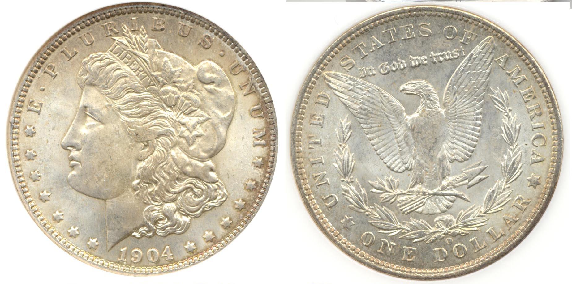 1904 Morgan Silver Dollar PCI MS-63