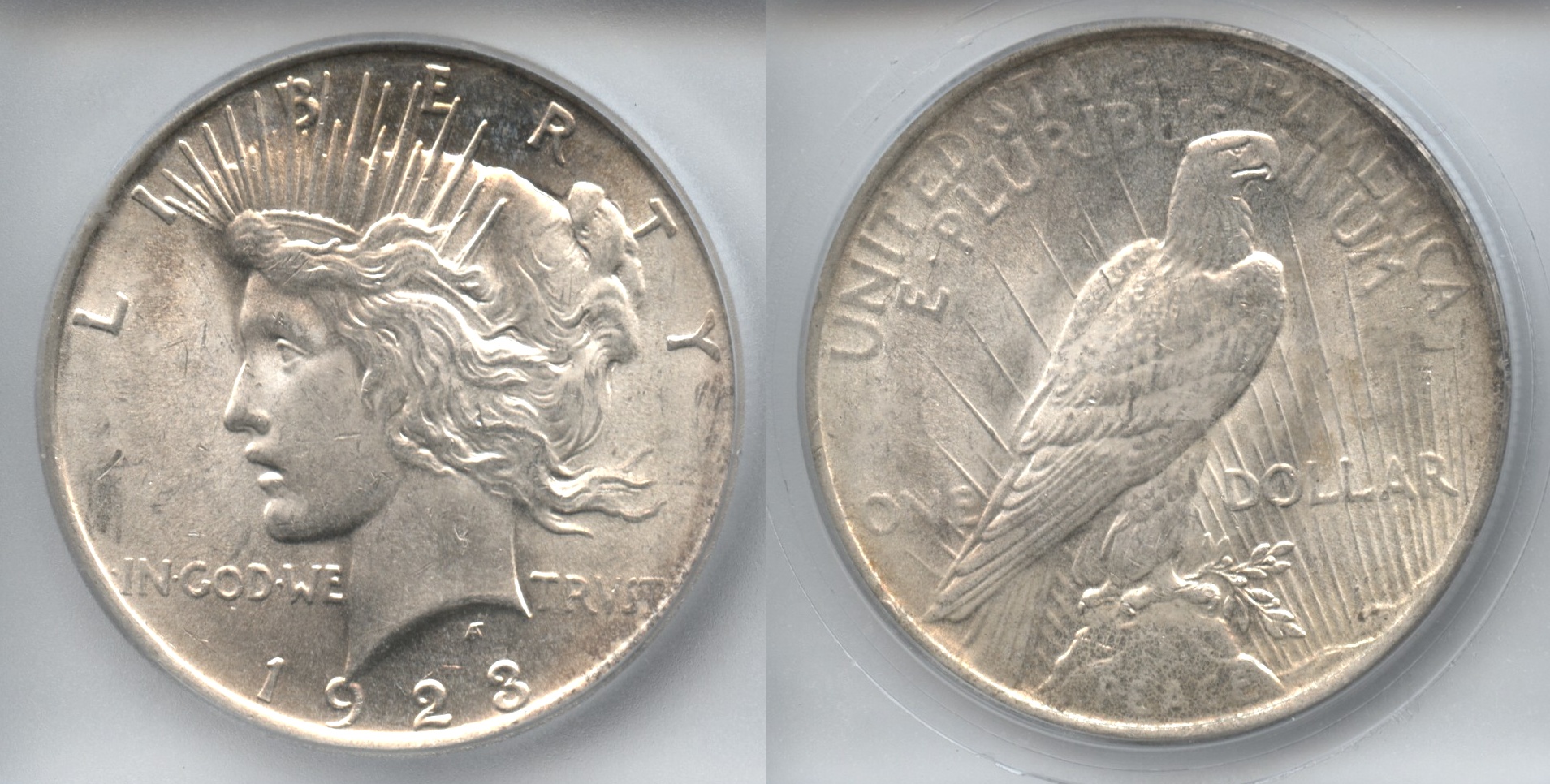 1923 Peace Silver Dollar ICG MS-63