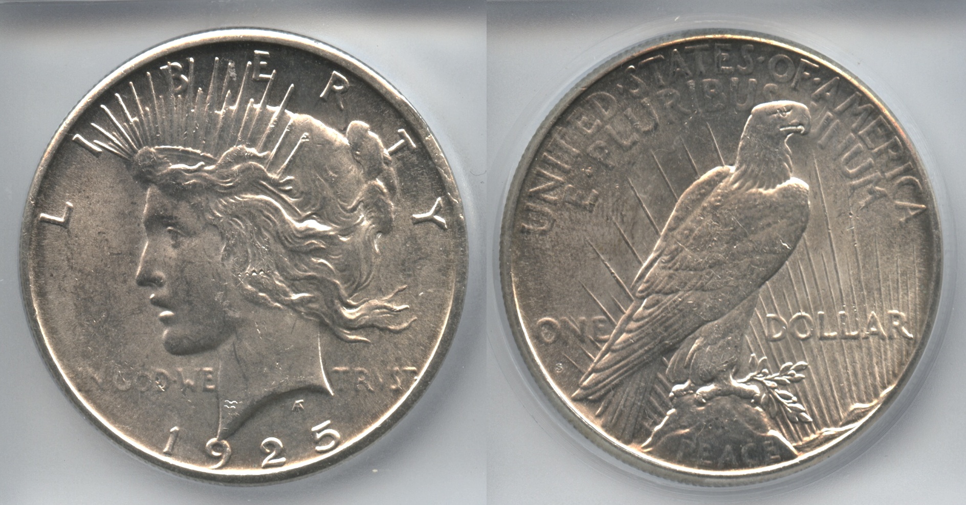 1925-S Peace Silver Dollar ICG MS-63