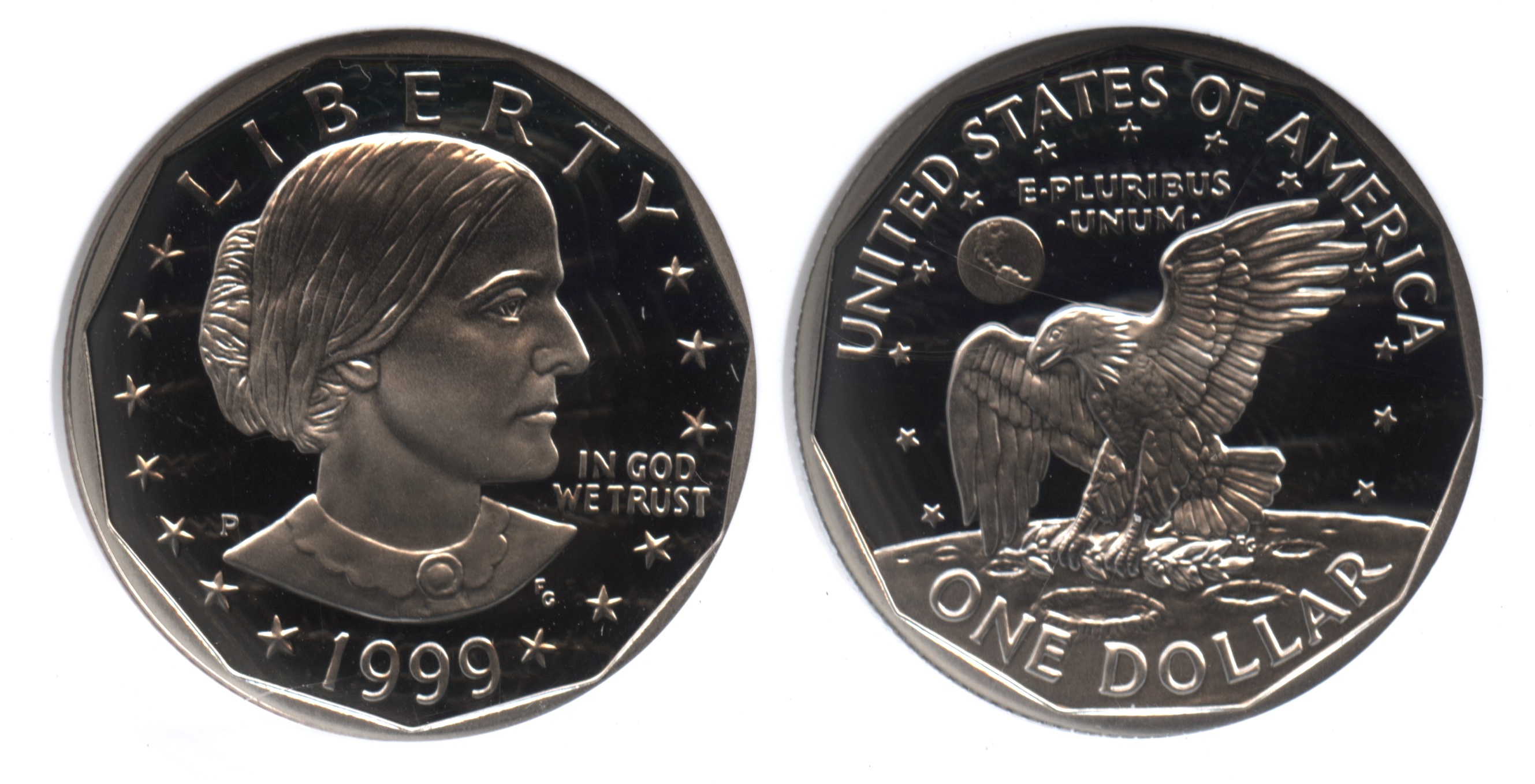 1999-P Susan Anthony Silver Dollar NGC Proof-69 Ultra Cameo