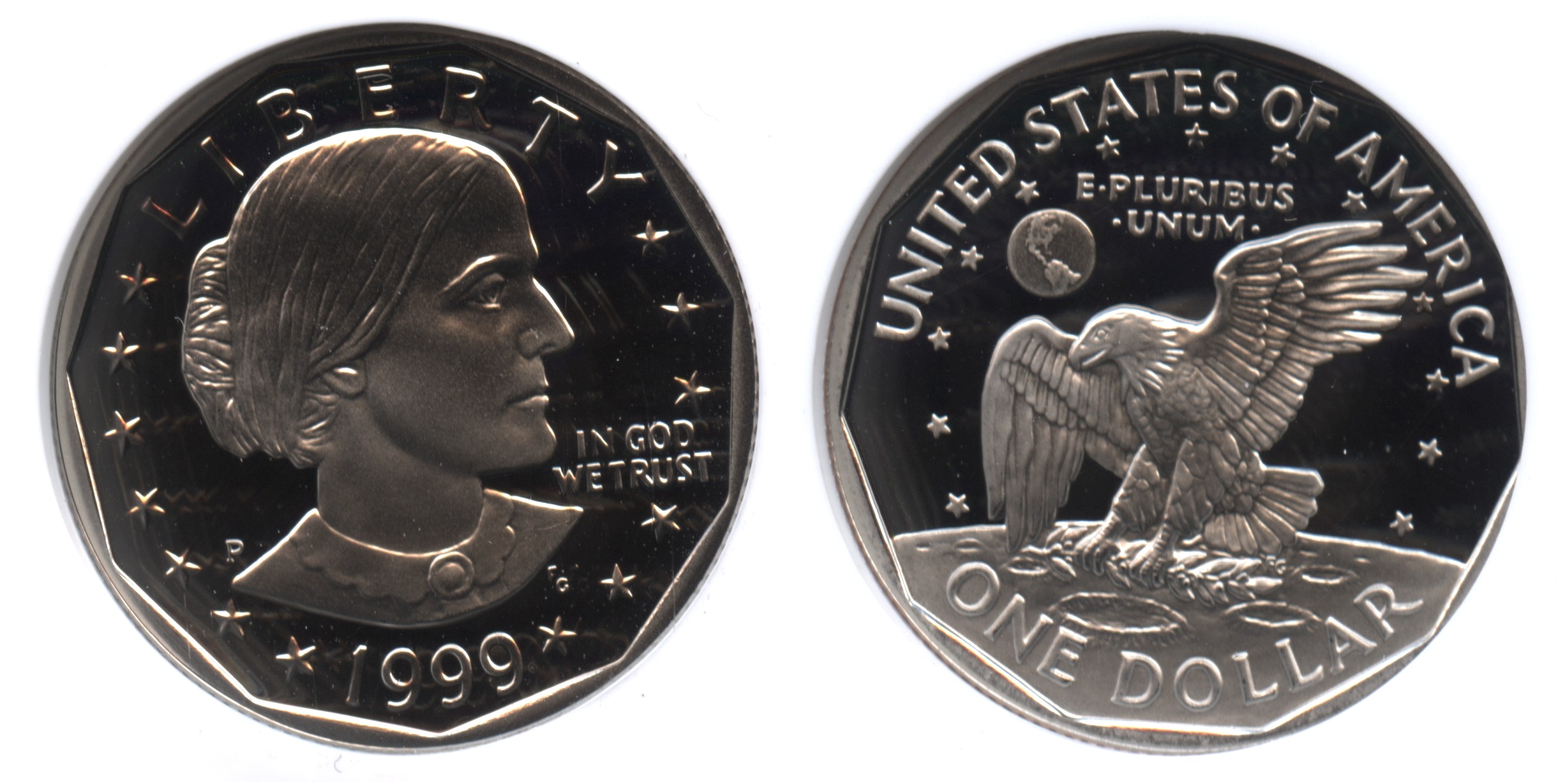 1999-P Susan Anthony Silver Dollar NGC Proof-69 Ultra Cameo #a