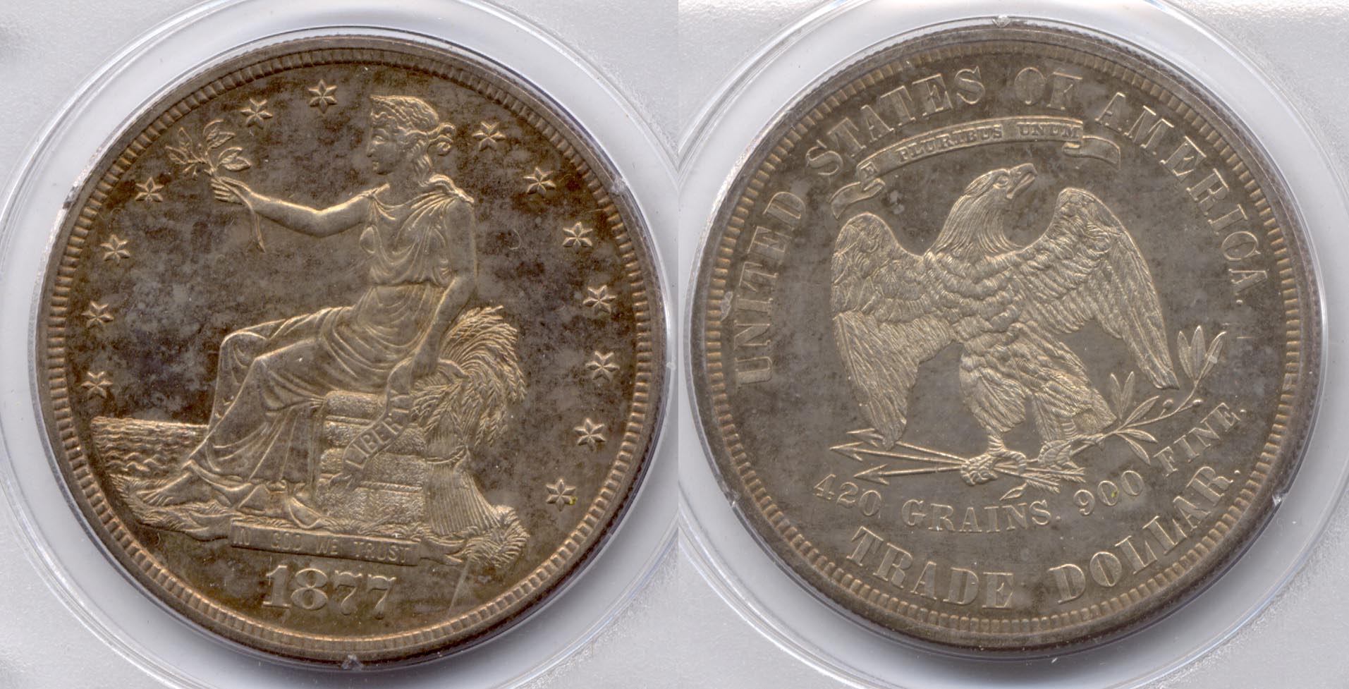 1877 Trade Dollar PCGS Proof-64