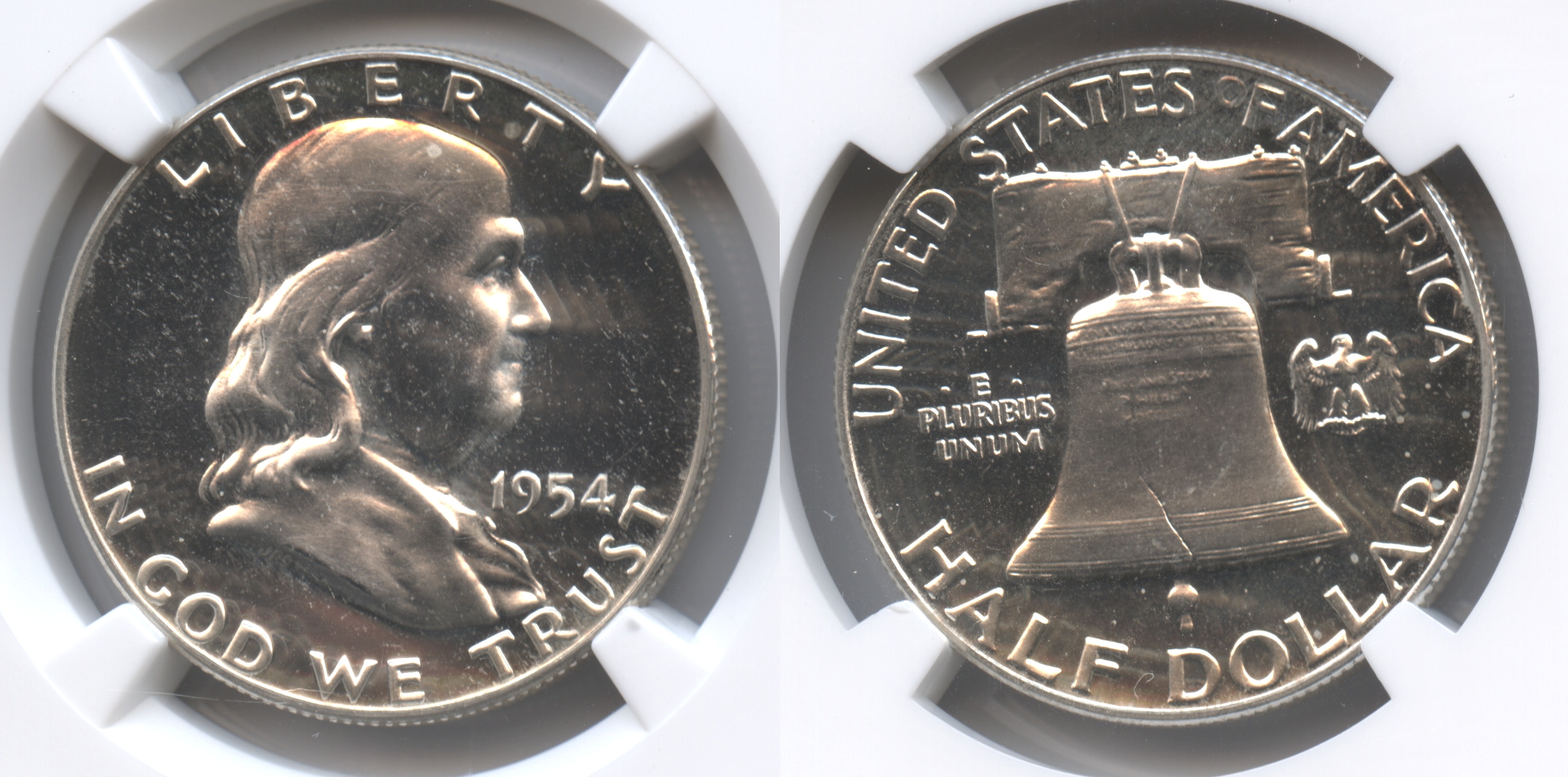 1954 Franklin Half Dollar NGC Proof-65