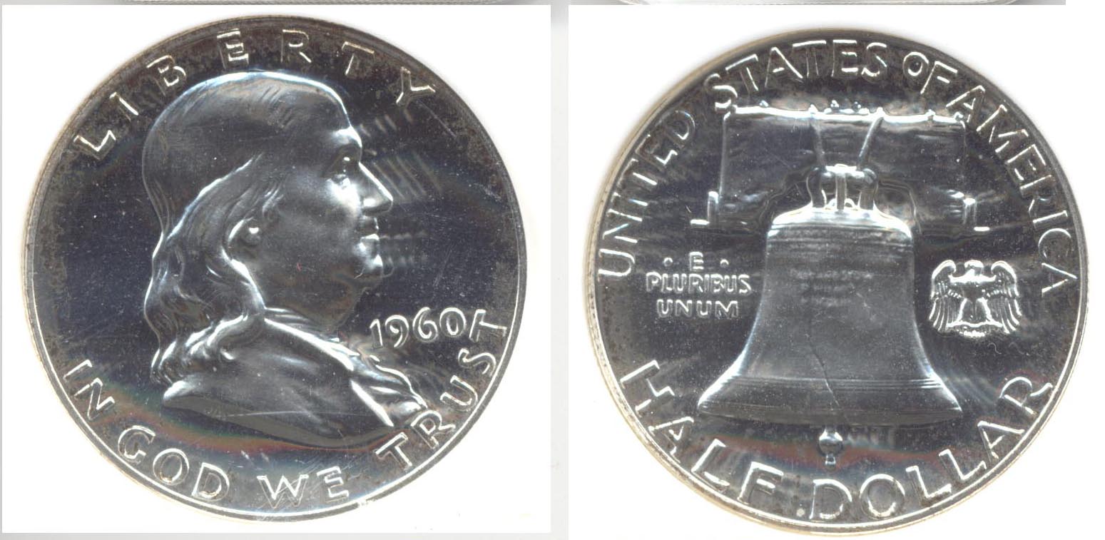 1960 Franklin Half Dollar NGC Proof-67