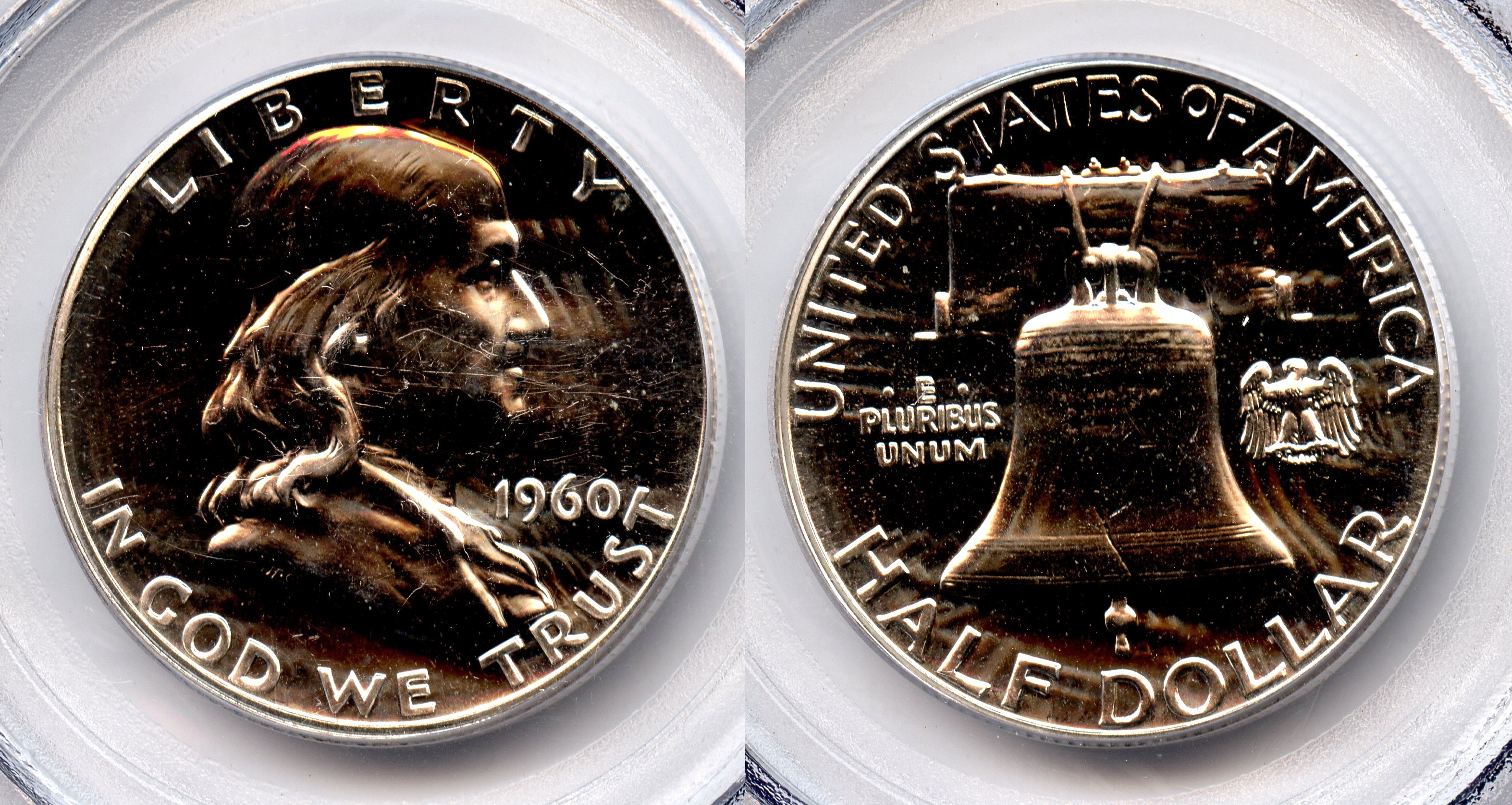 1960 Franklin Half Dollar PCGS Proof-64
