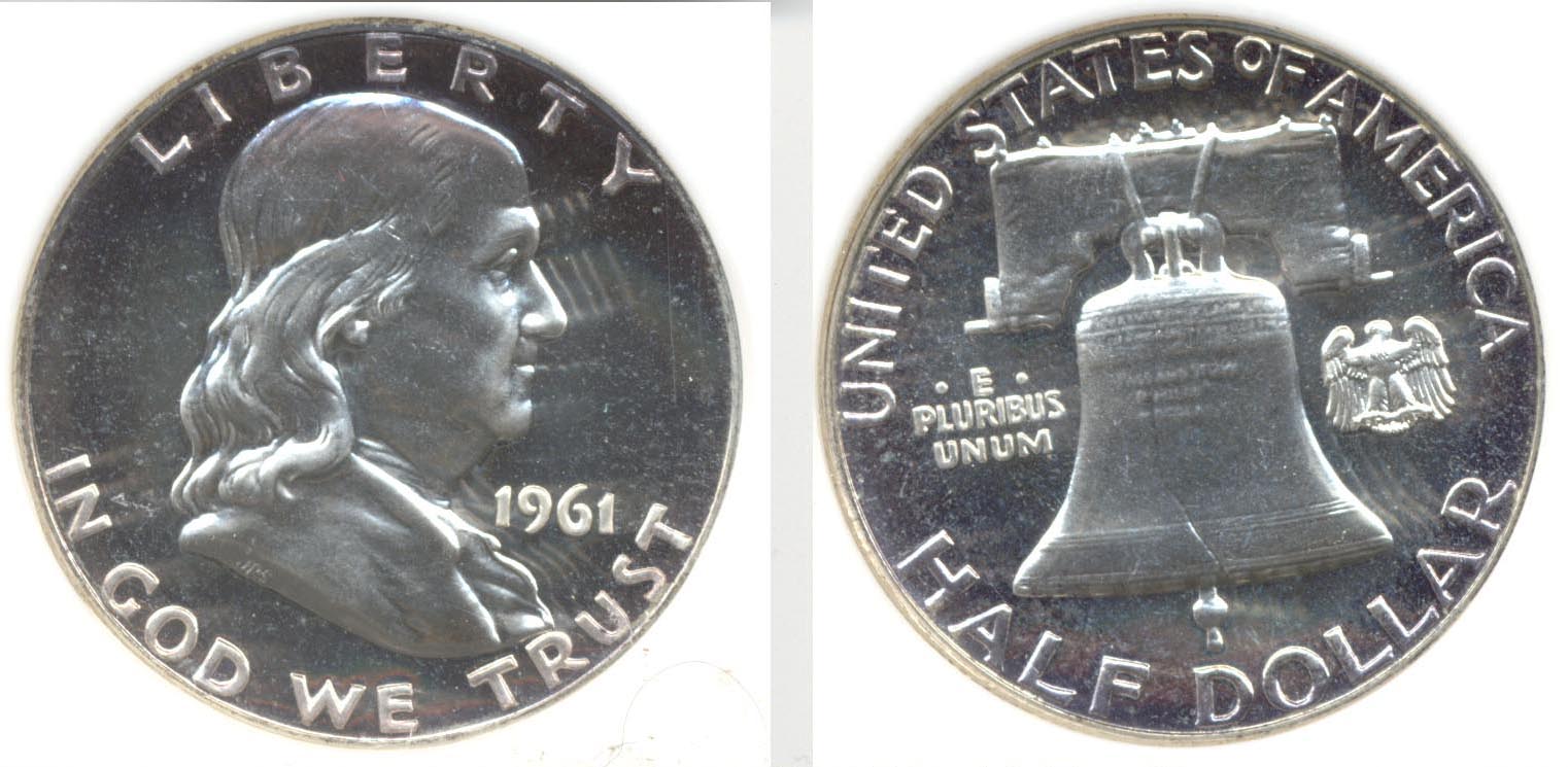 1961 Franklin Half Dollar NGC Proof-67