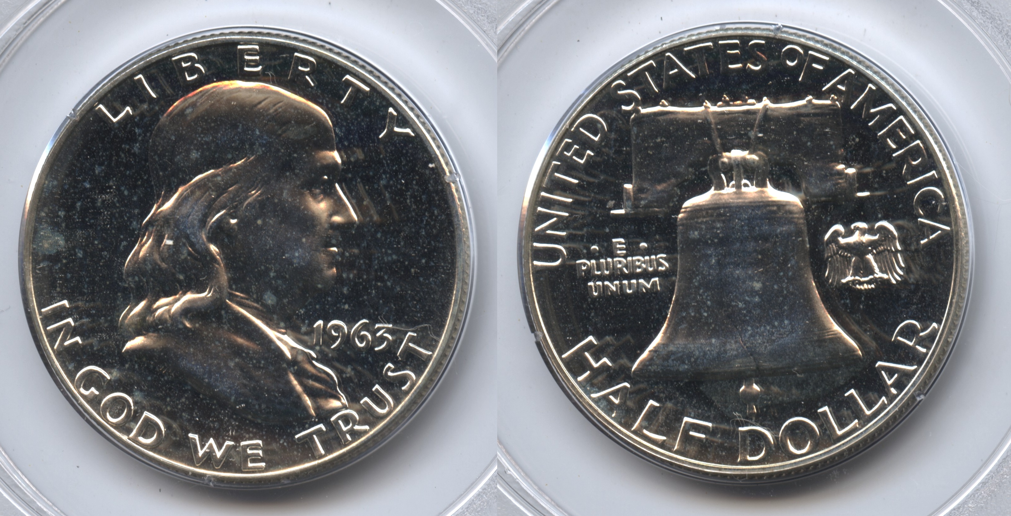 1963 Franklin Half Dollar PCGS Proof-65