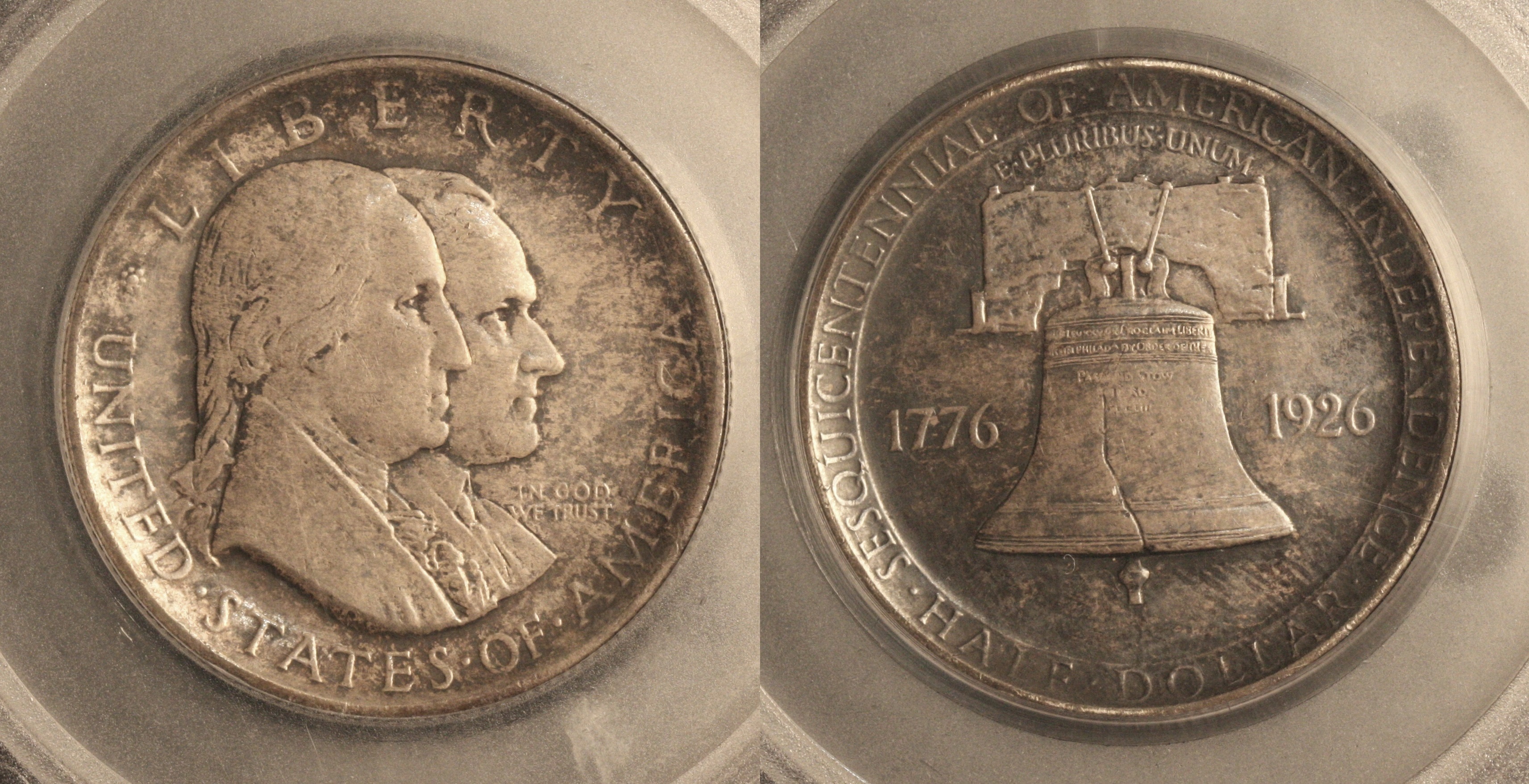 1926 Sesquicentennial Commemorative Half Dollar SEGS MS-61 camera