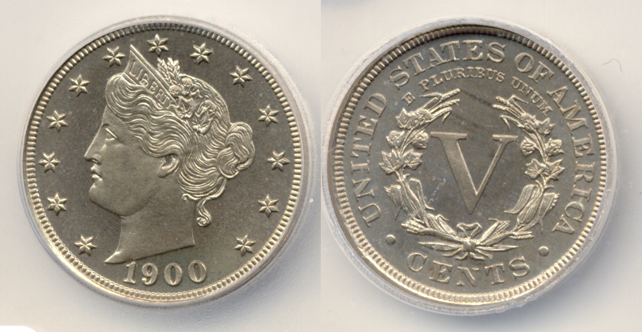 1900 Liberty Head Nickel ICG Proof-67