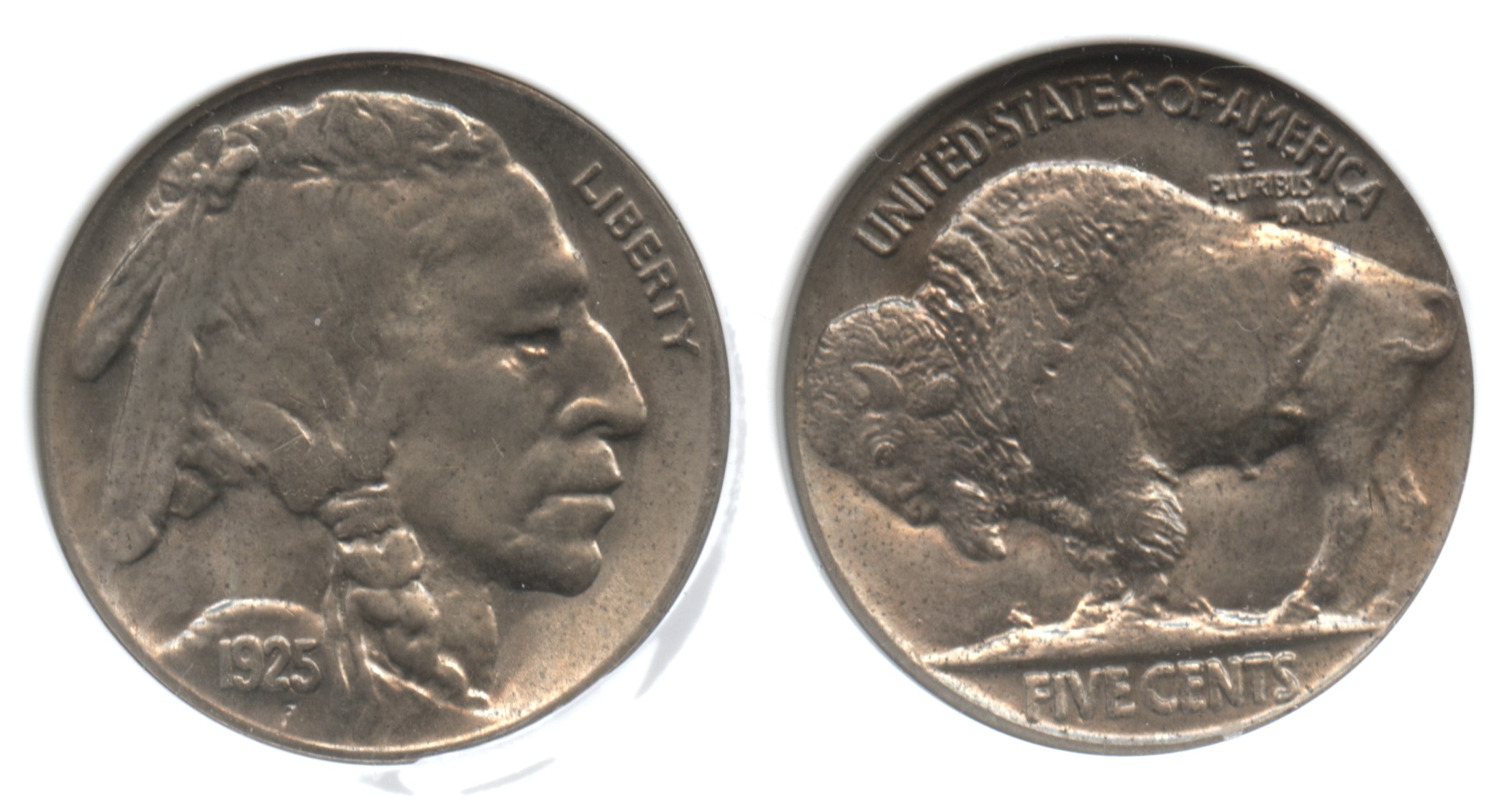 1925 Buffalo Nickel PCI MS-65