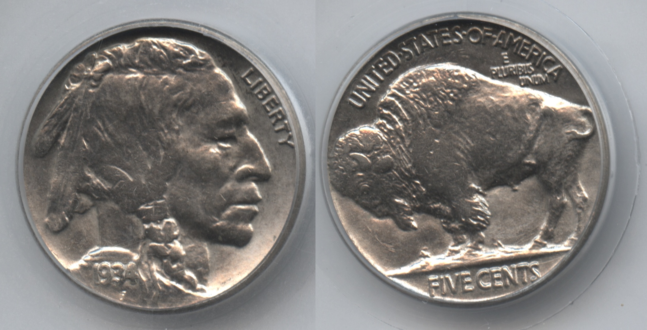 1934 Buffalo Nickel SEGS MS-64