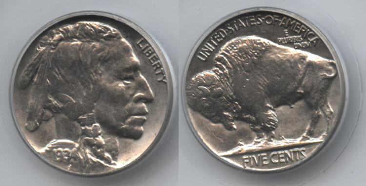 1934 Buffalo Nickel SEGS MS-64 small