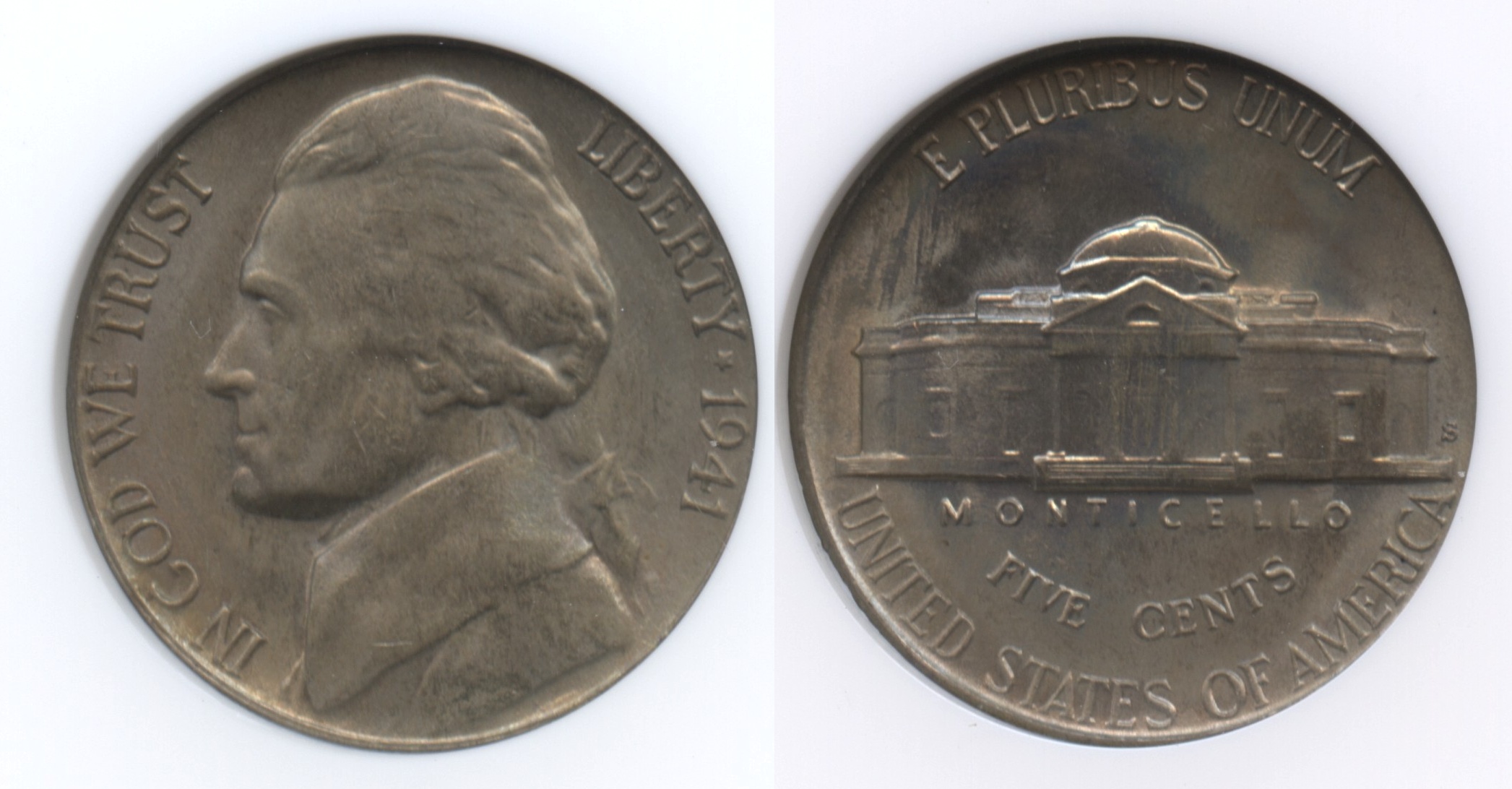 1941-S Jefferson Nickel NGC MS-66