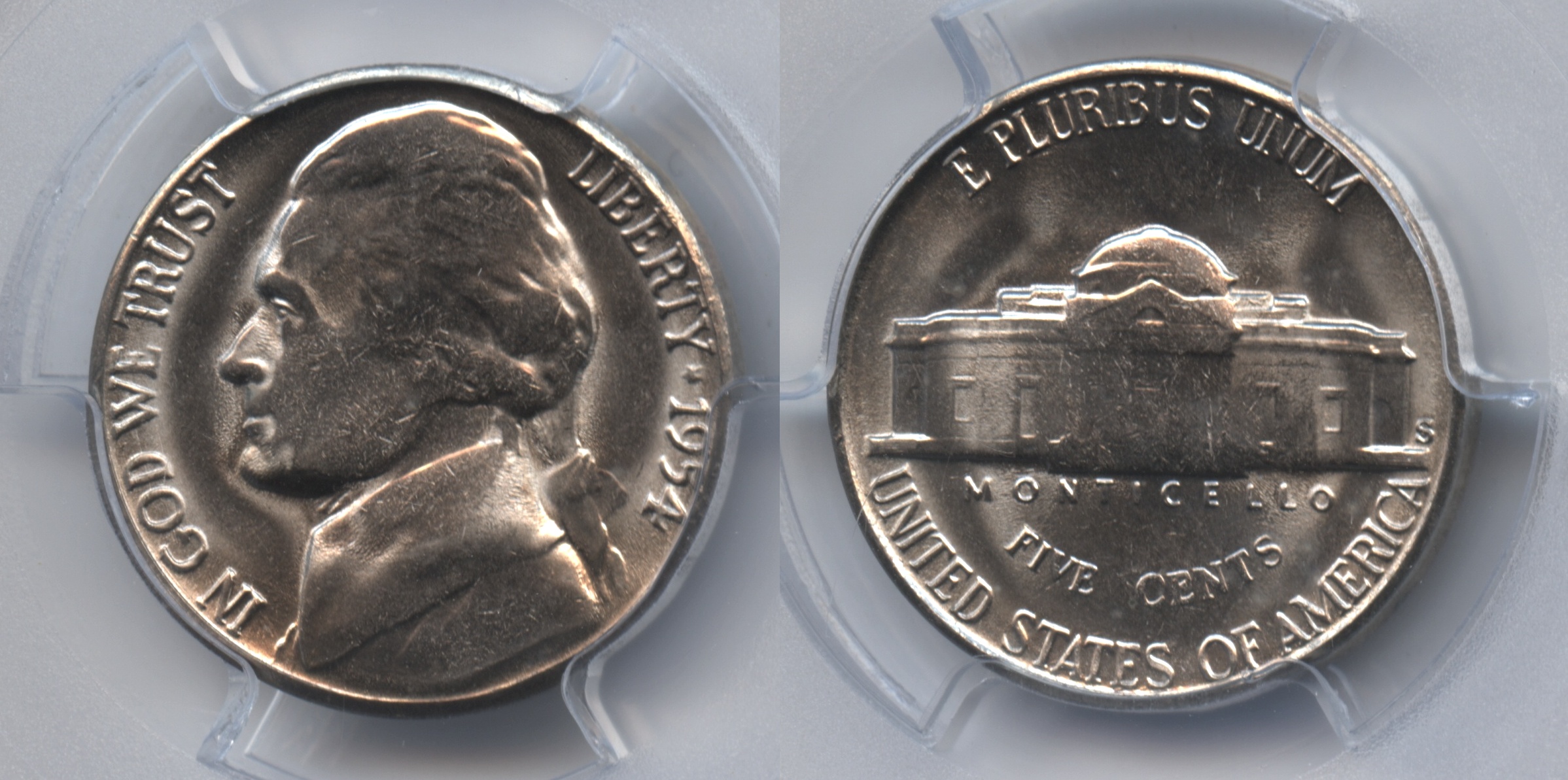1954-S Jefferson Nickel PCGS MS-65 #b
