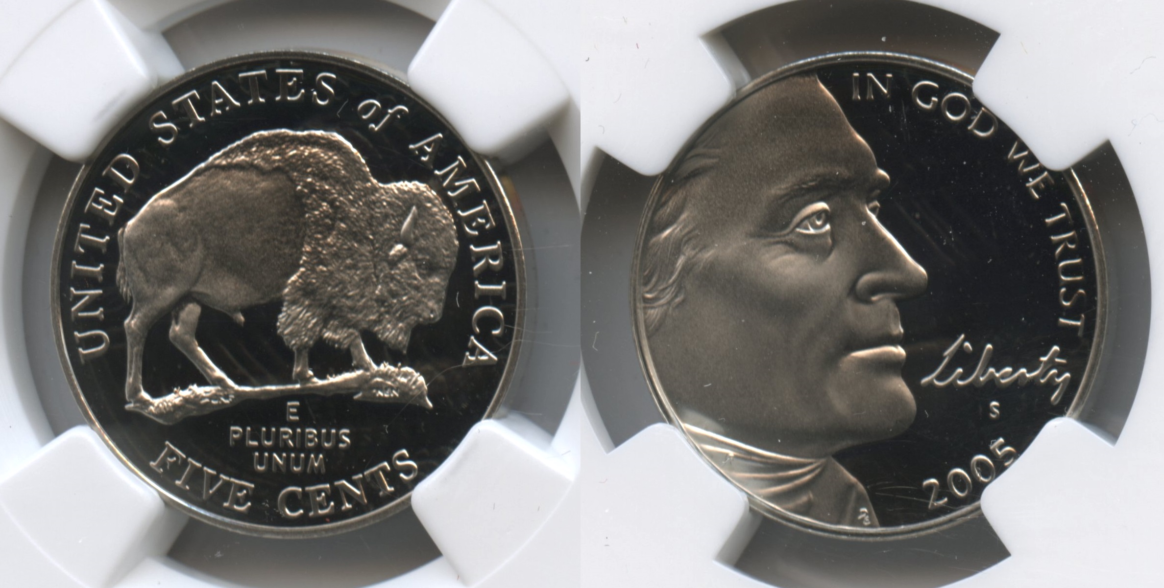 2005-S Bison Jefferson Nickel NGC Proof-69 Ultra Cameo