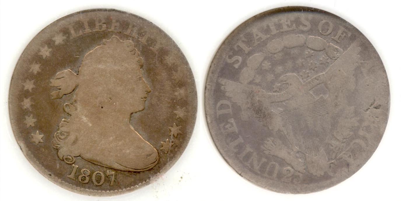 1807 Draped Bust Quarter PCI G-4