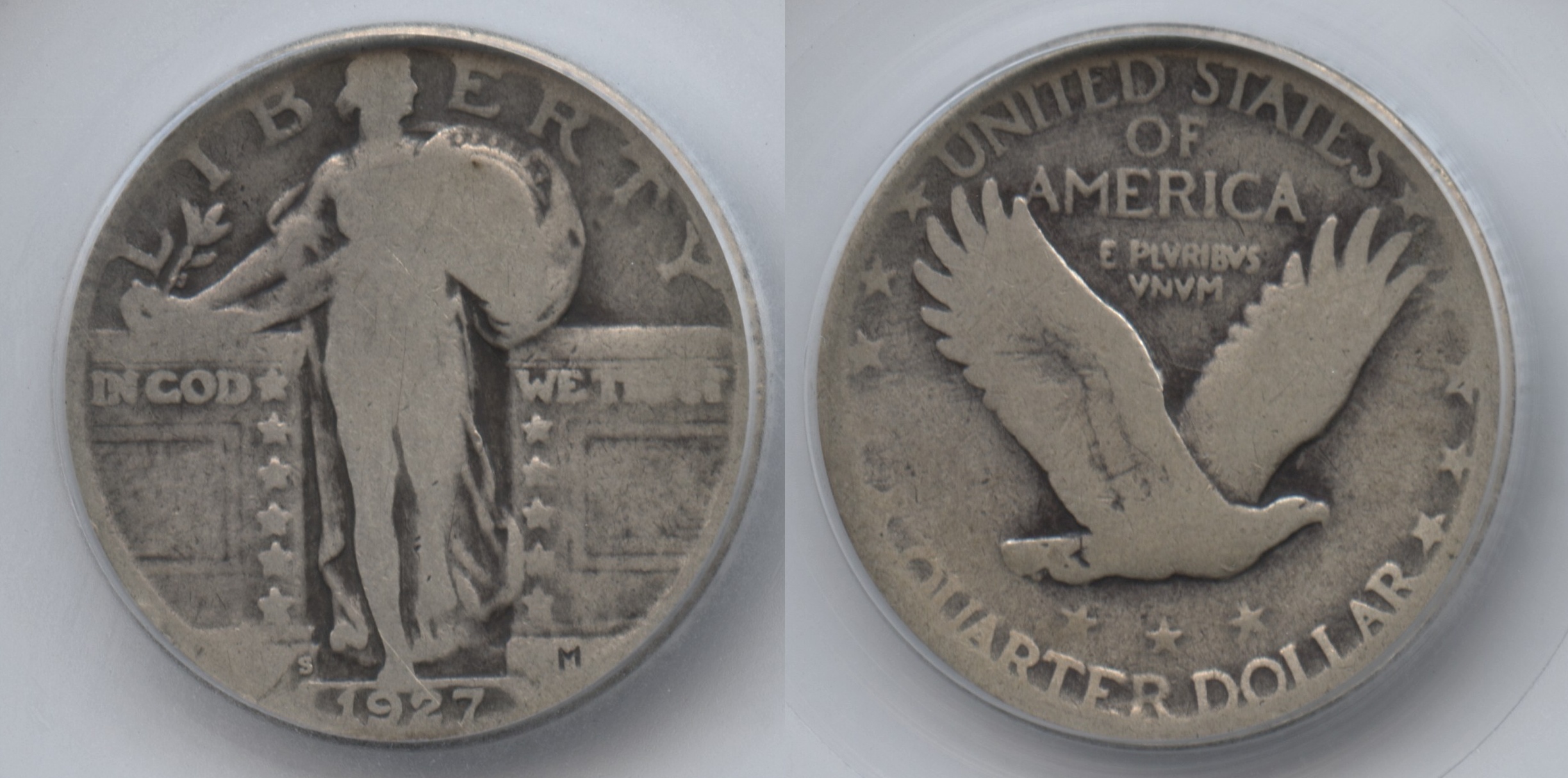 1927-S Standing Liberty Quarter SEGS Good-4 #a
