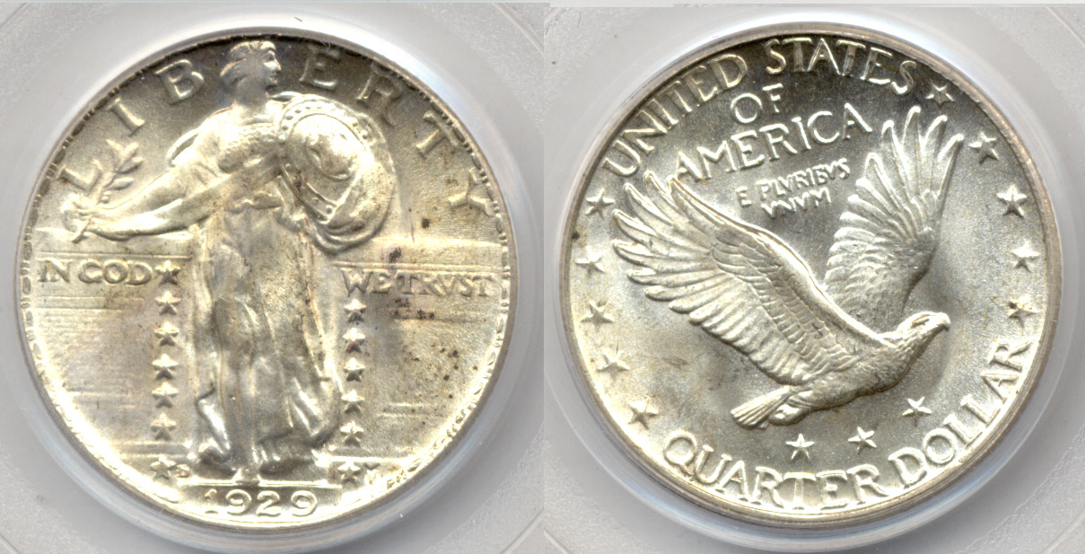 1929-D Standing Liberty Quarter PCGS MS-63