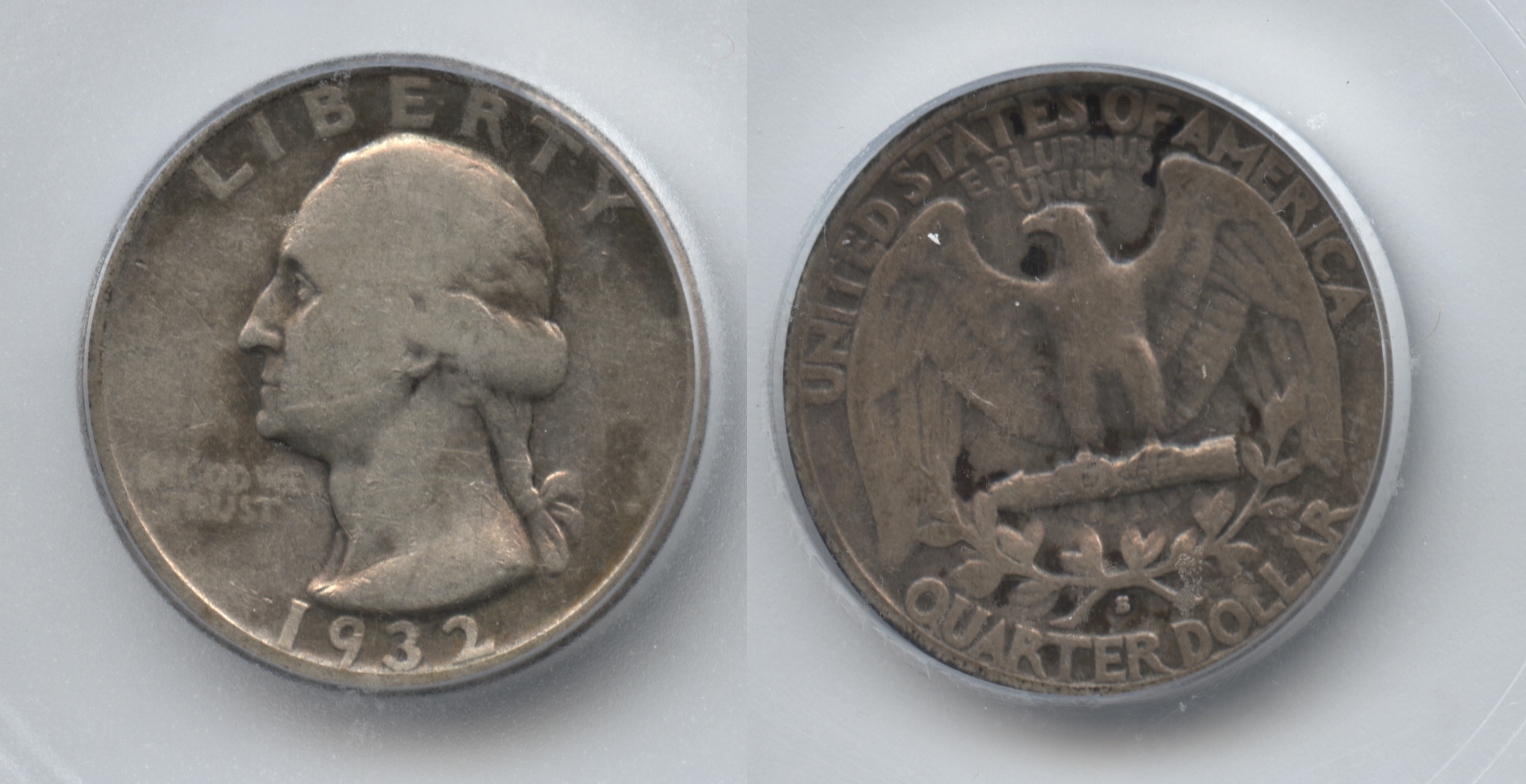1932-S Washington Quarter ICG Fine-15 #a