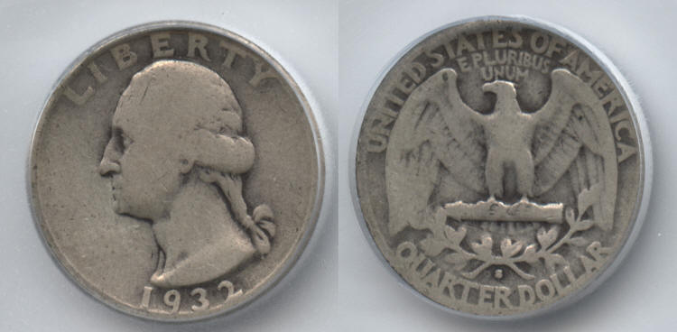 1932-S Washington Quarter ICG Good-6 small