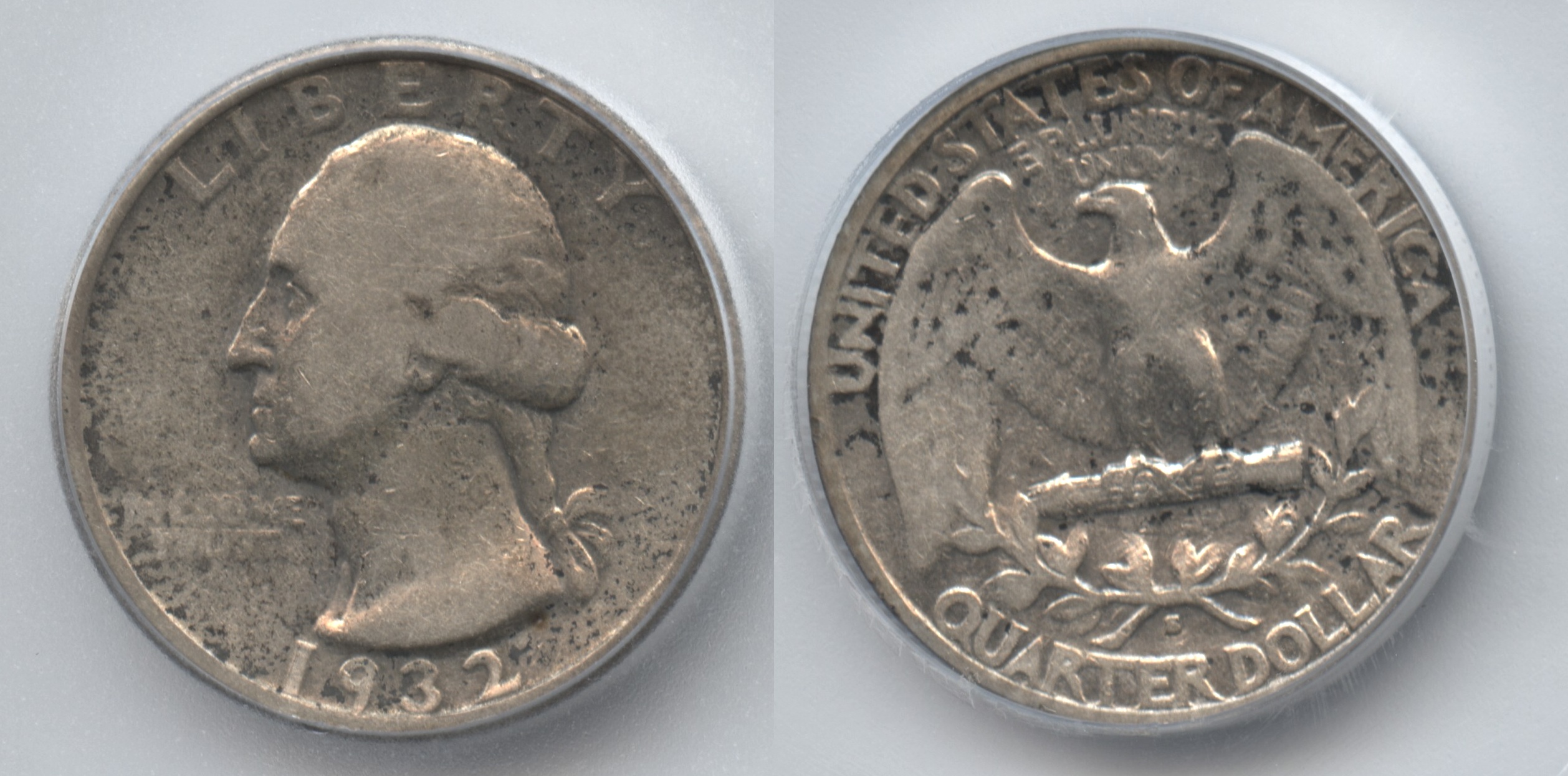 1932-S Washington Quarter ICG VF-20