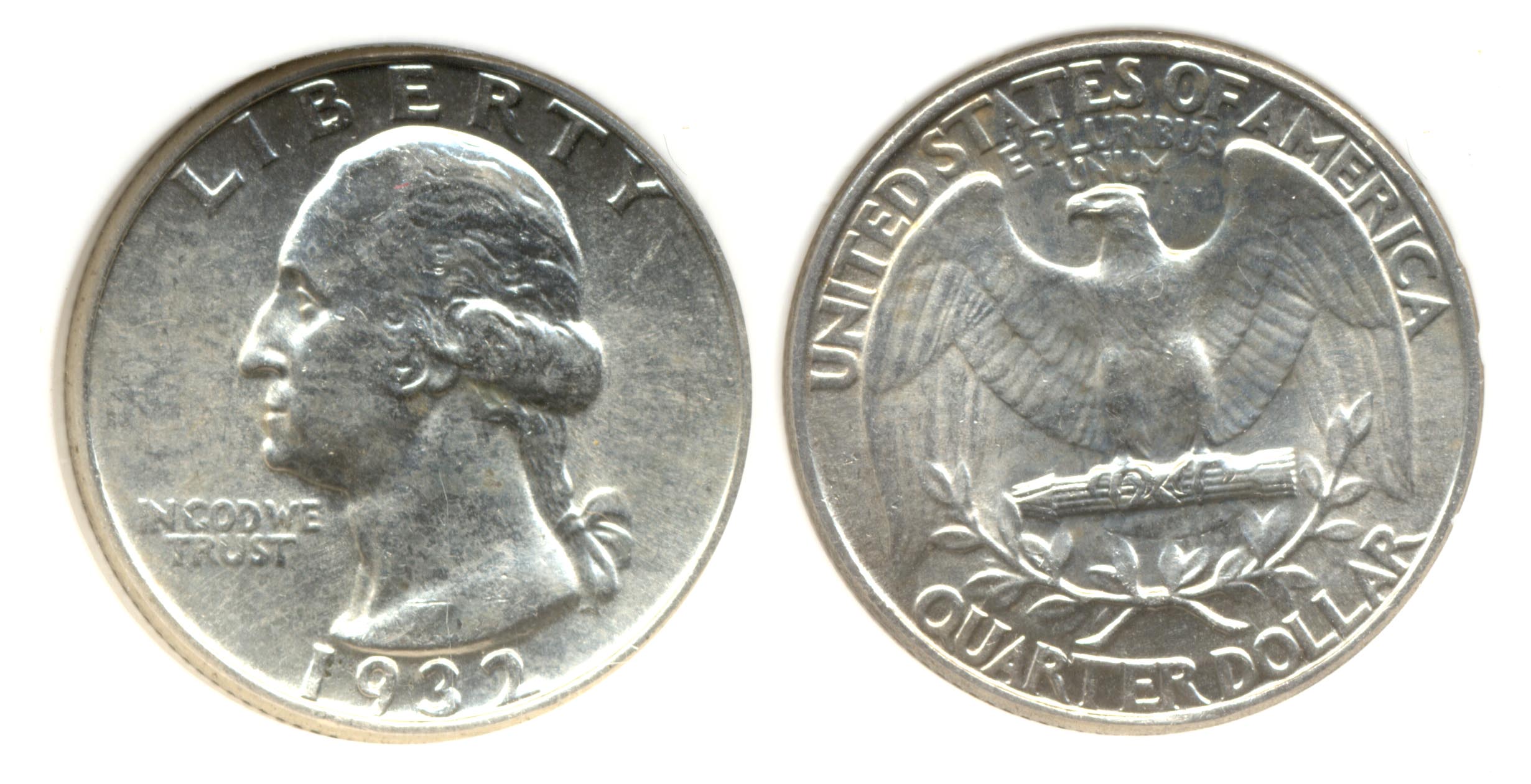 1932 Washington Quarter PCI MS-64