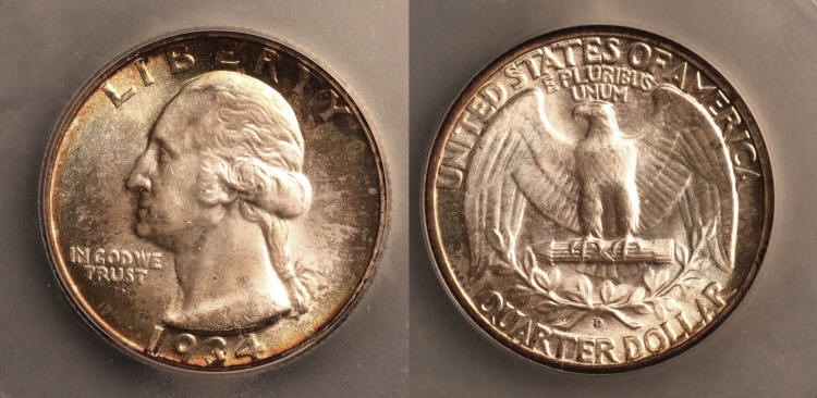 1934-D Washington Quarter ICG MS-65 camera small