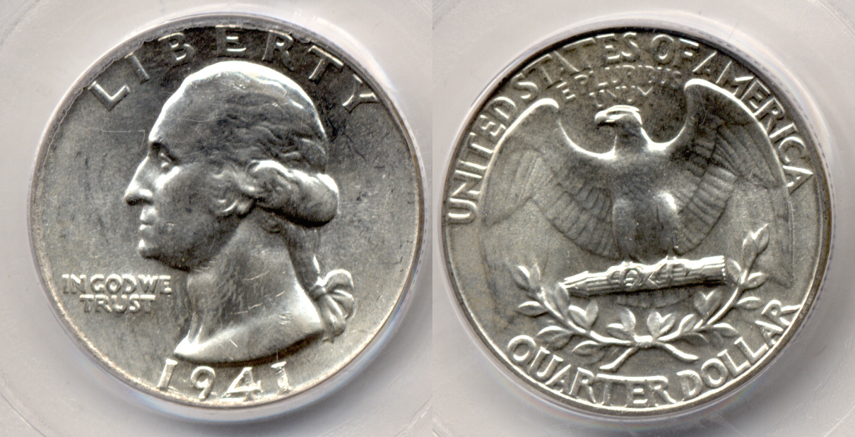 1941 Washington Quarter PCGS MS-65 #a