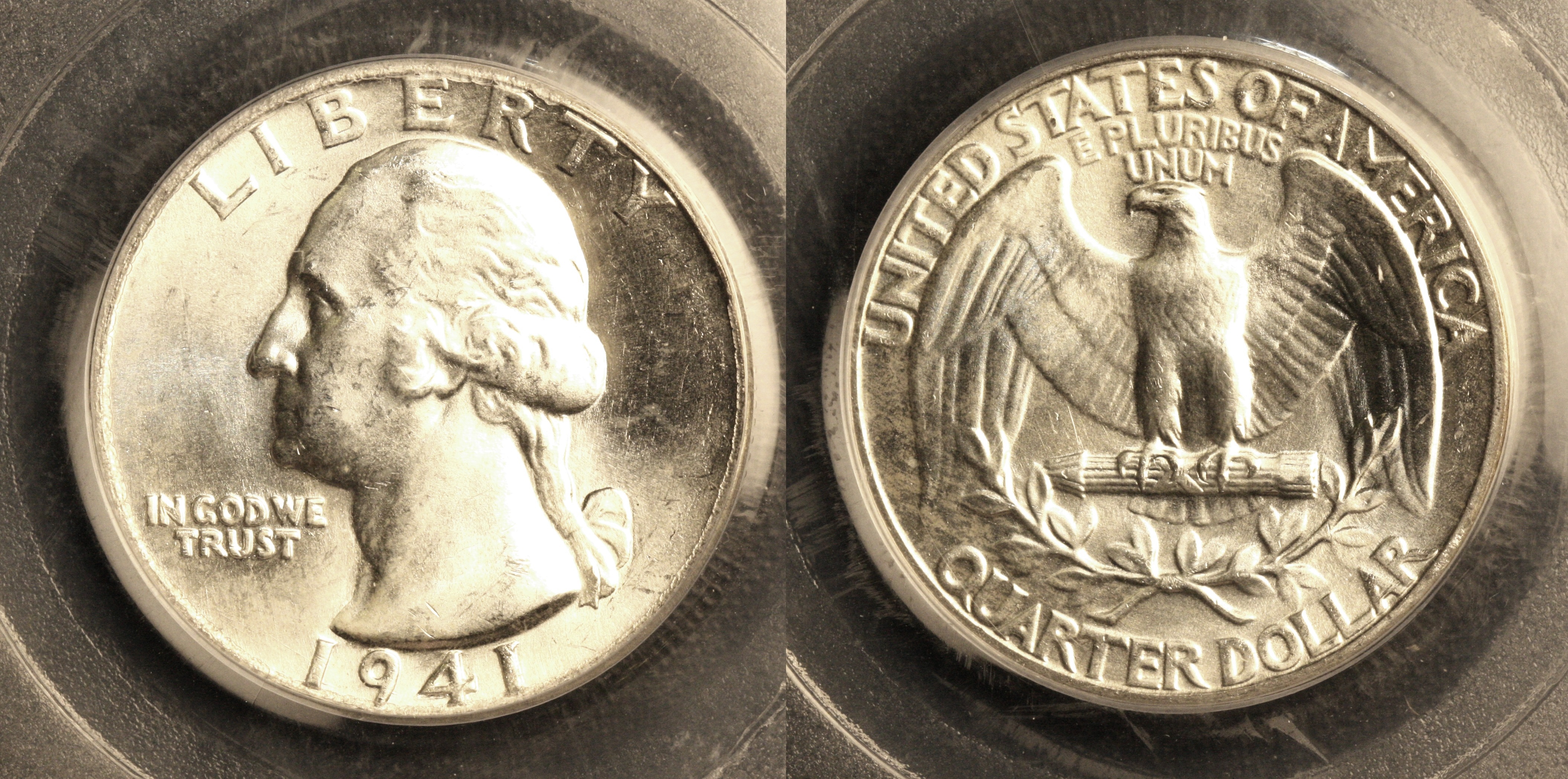 1941 Washington Quarter PCGS MS-65 #a camera